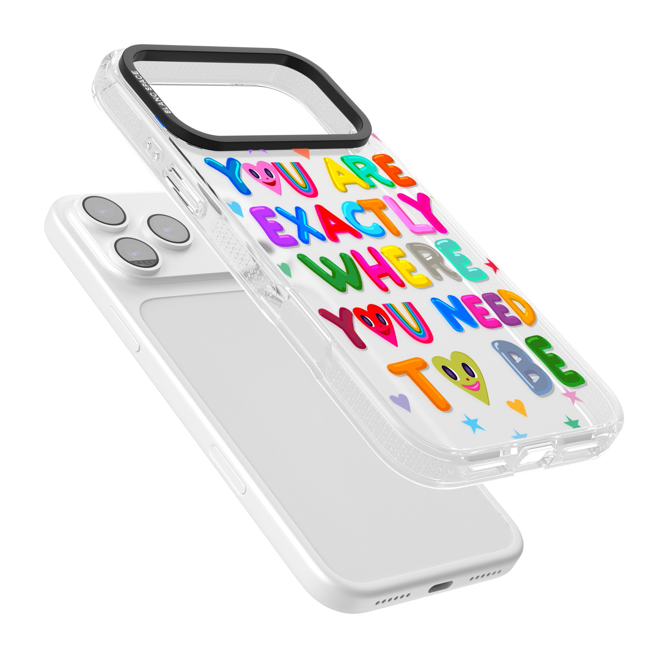 Exactly Where You Need To Be iPhone 17 Pro Max Impact Air Clear Phone Case Colours