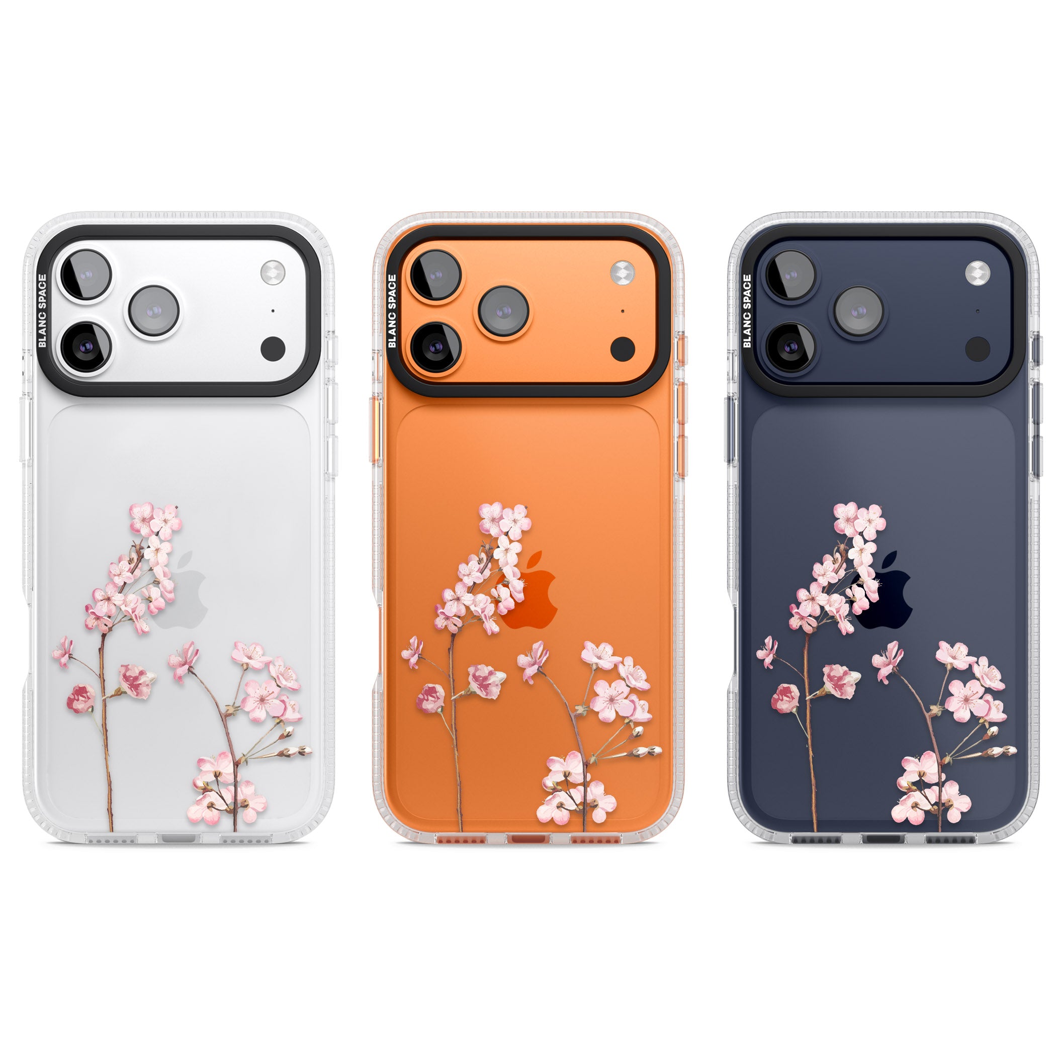 Blossom Flower iPhone 17 Pro Impact Air Clear Phone Case APT Impact Protection