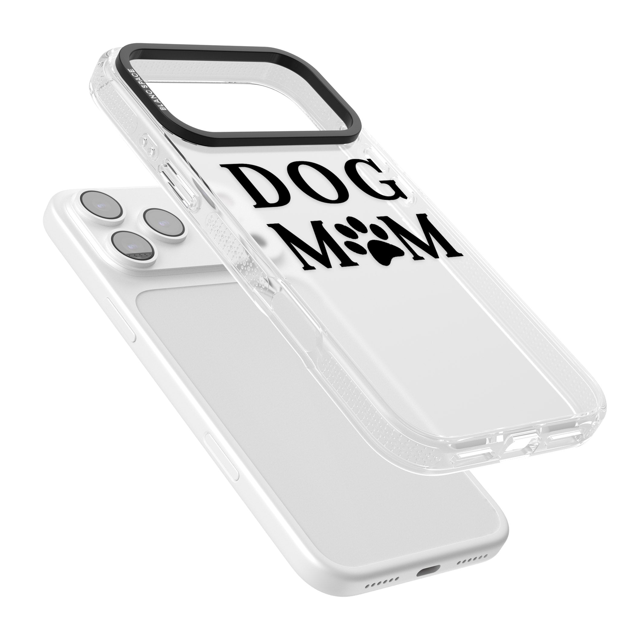 Dog Mom iPhone 17 Pro Max Impact Air Clear Phone Case Colours