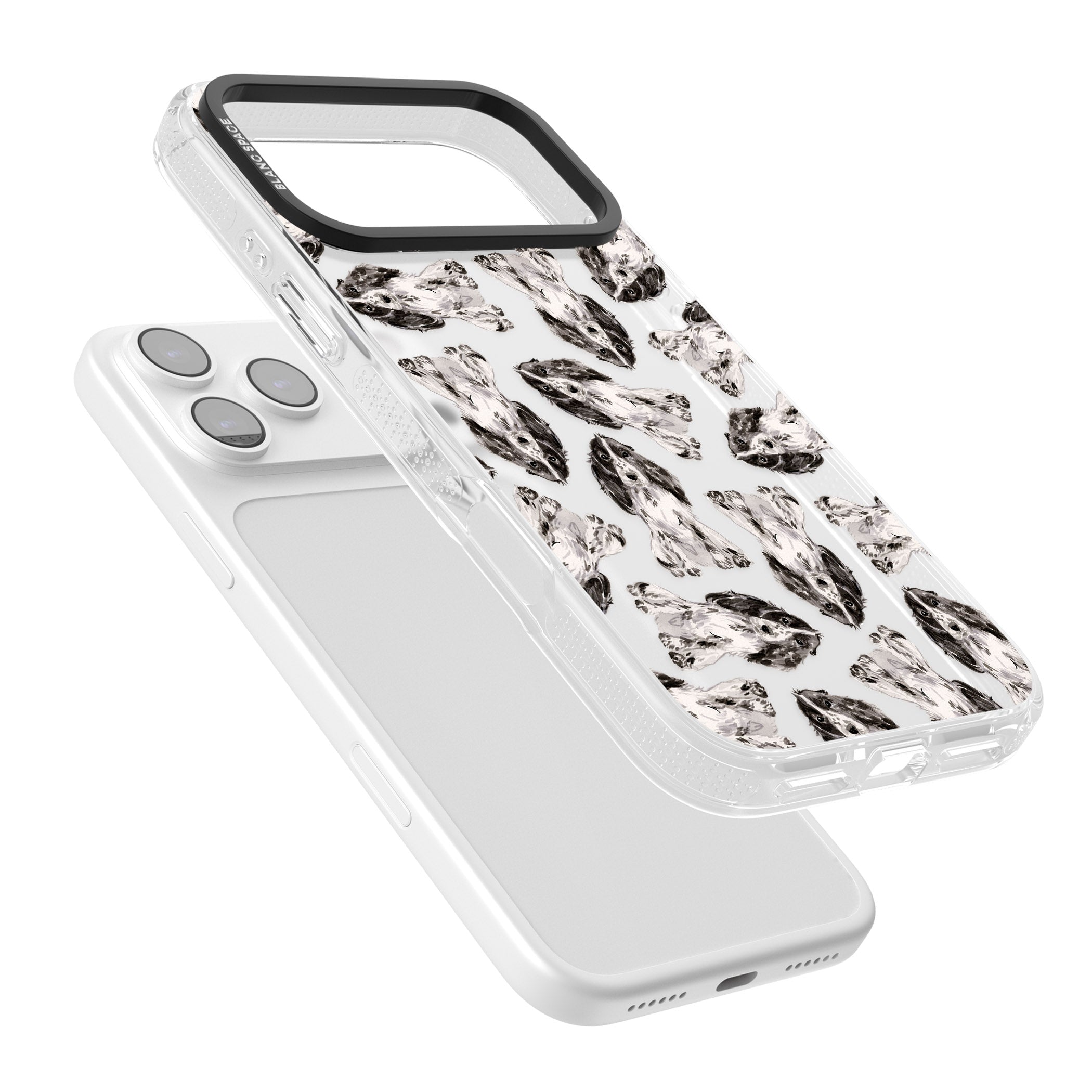 Cocker Spaniel Watercolor Elegance iPhone 17 Pro Max Impact Air Clear Phone Case Colours