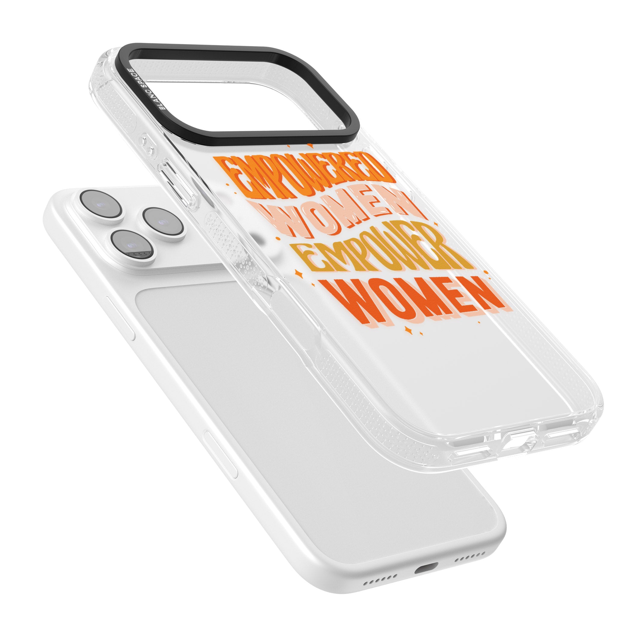 Empowered Women iPhone 17 Pro Max Impact Air Clear Phone Case Colours