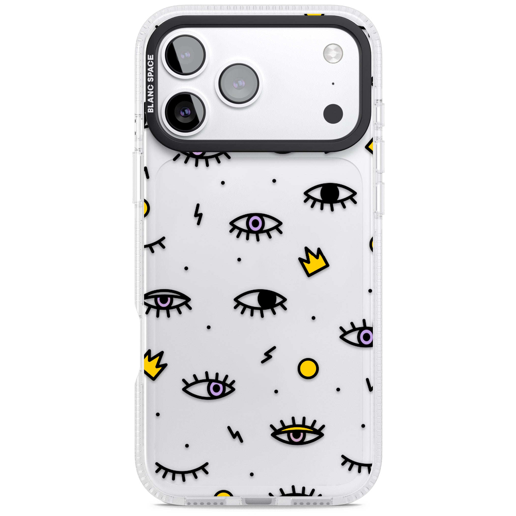 Eyes & Lips Icons iPhone 17 Pro Max Impact Air Clear Phone Case