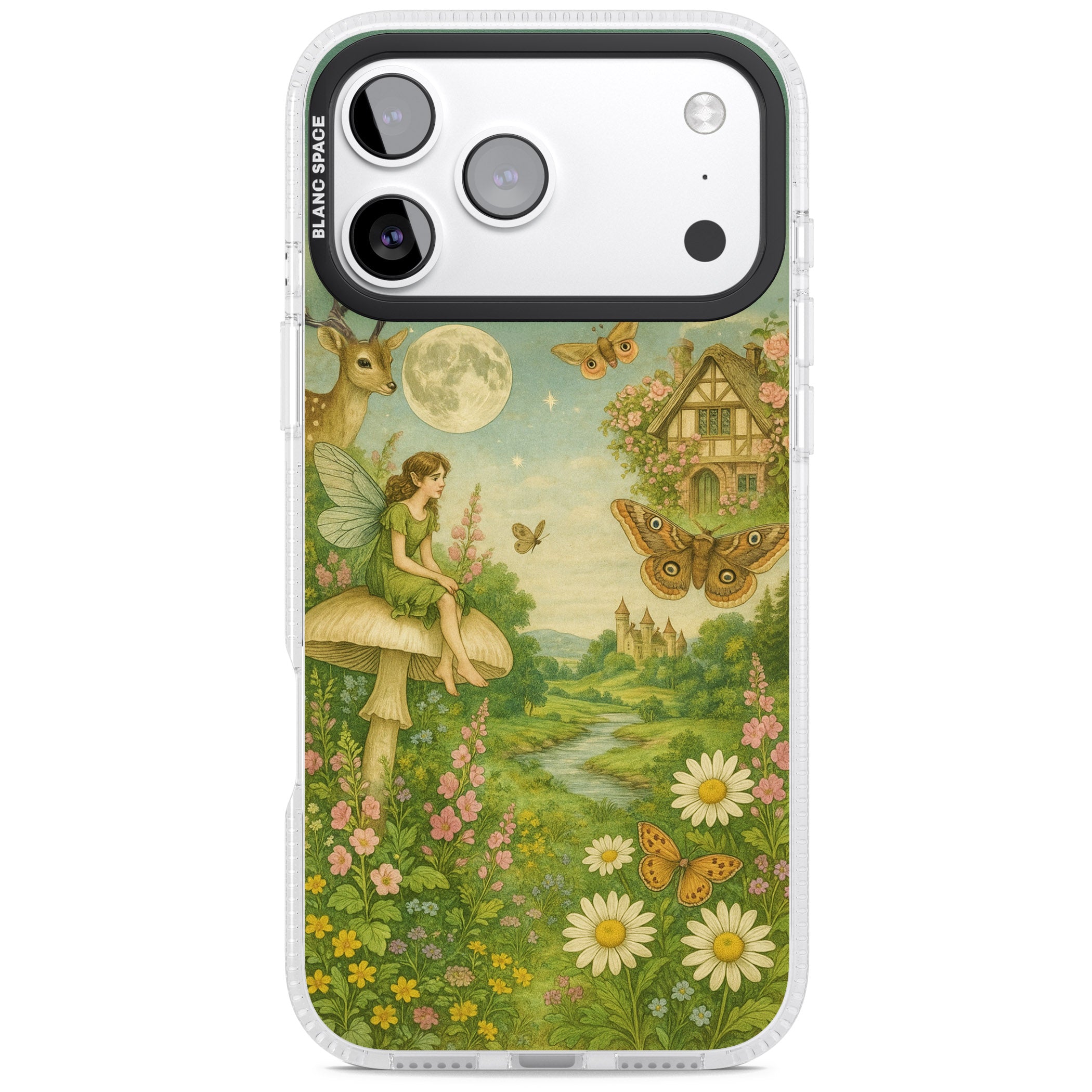 Cottage Fairy iPhone 17 Pro Max Impact Air Clear Phone Case