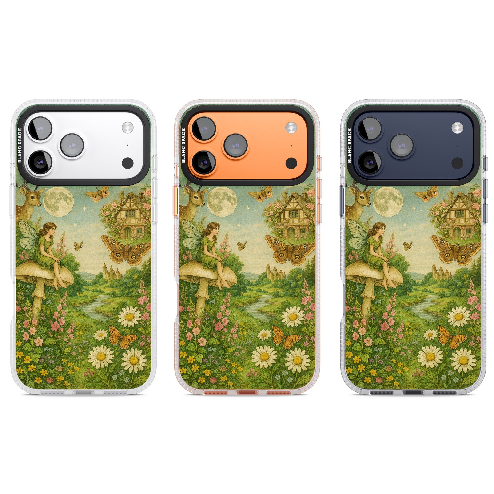 Cottage Fairy iPhone 17 Pro Impact Air Clear Phone Case APT Impact Protection