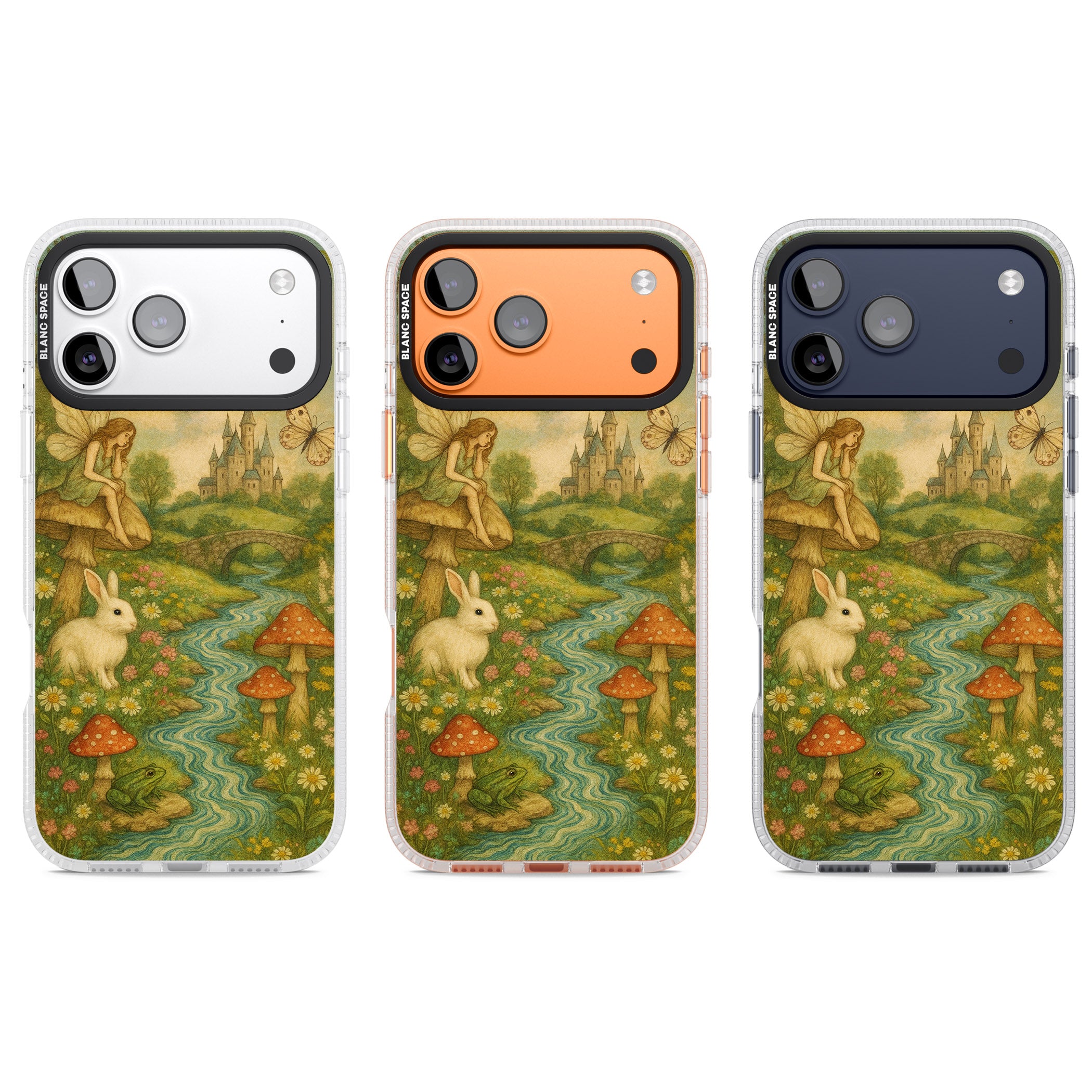 Castle Fairy iPhone 17 Pro Impact Air Clear Phone Case APT Impact Protection