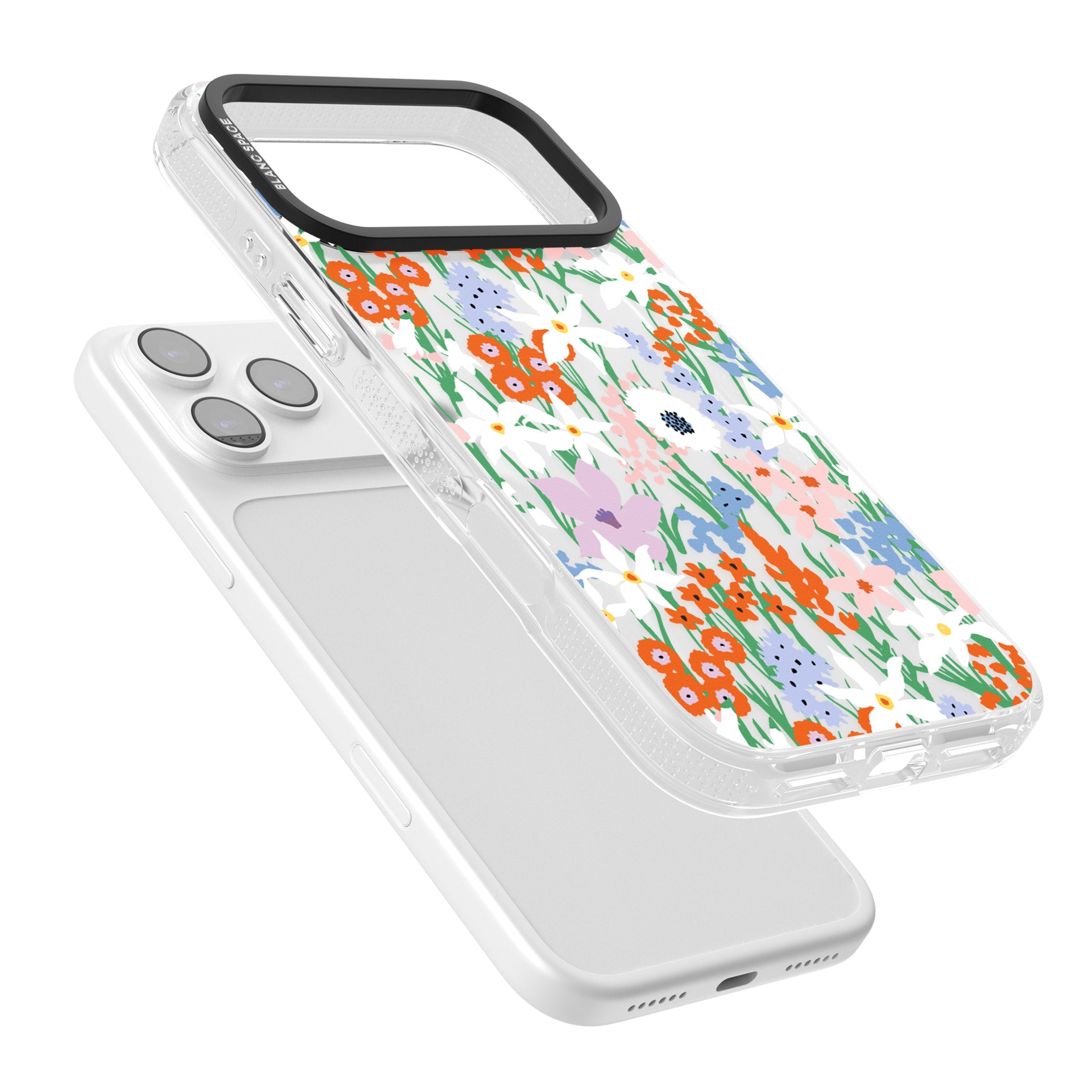 Floral Bouquet: Vibrant Blooms iPhone 17 Pro Max Impact Air Clear Phone Case Colours