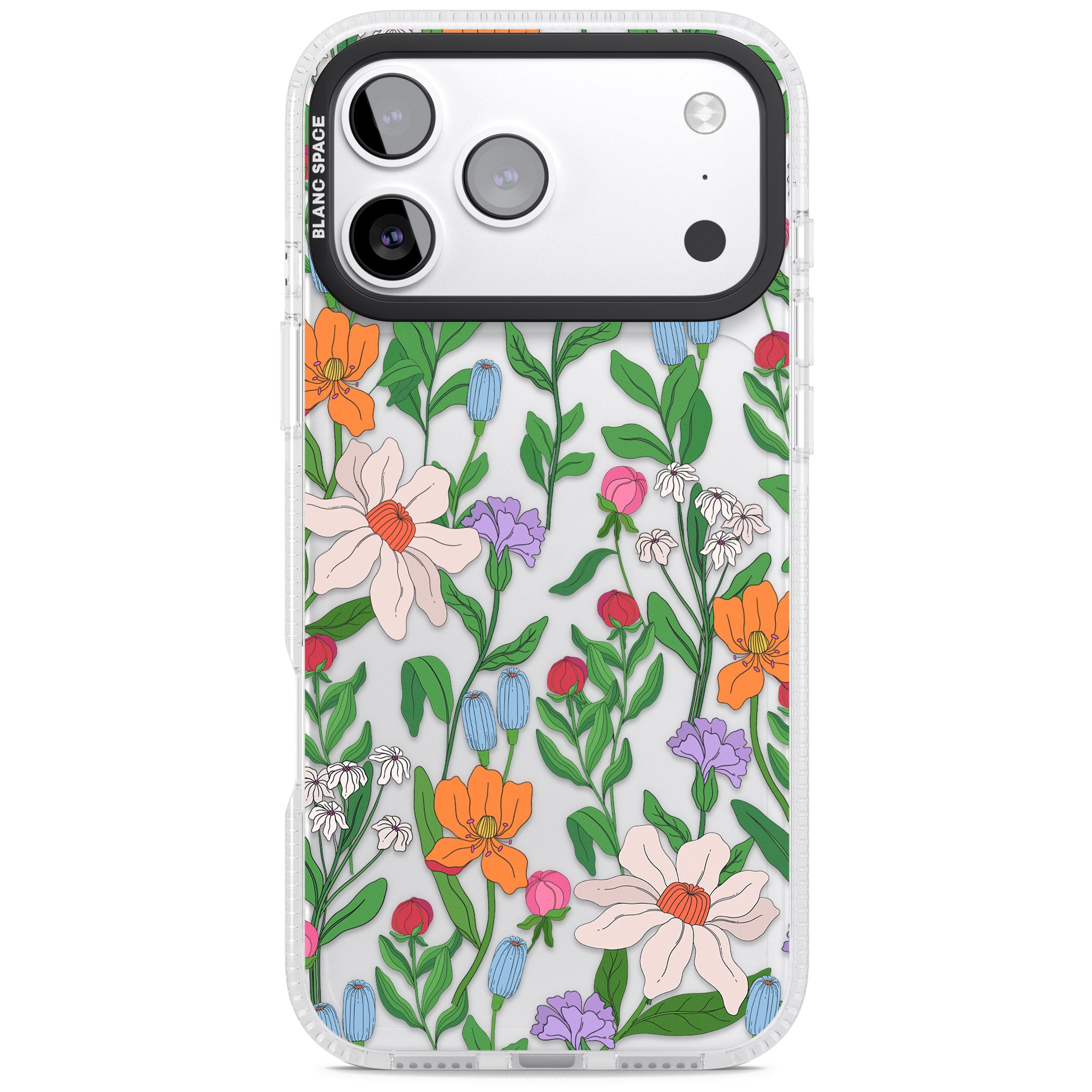 Full Bloom iPhone 17 Pro Max Impact Air Clear Phone Case