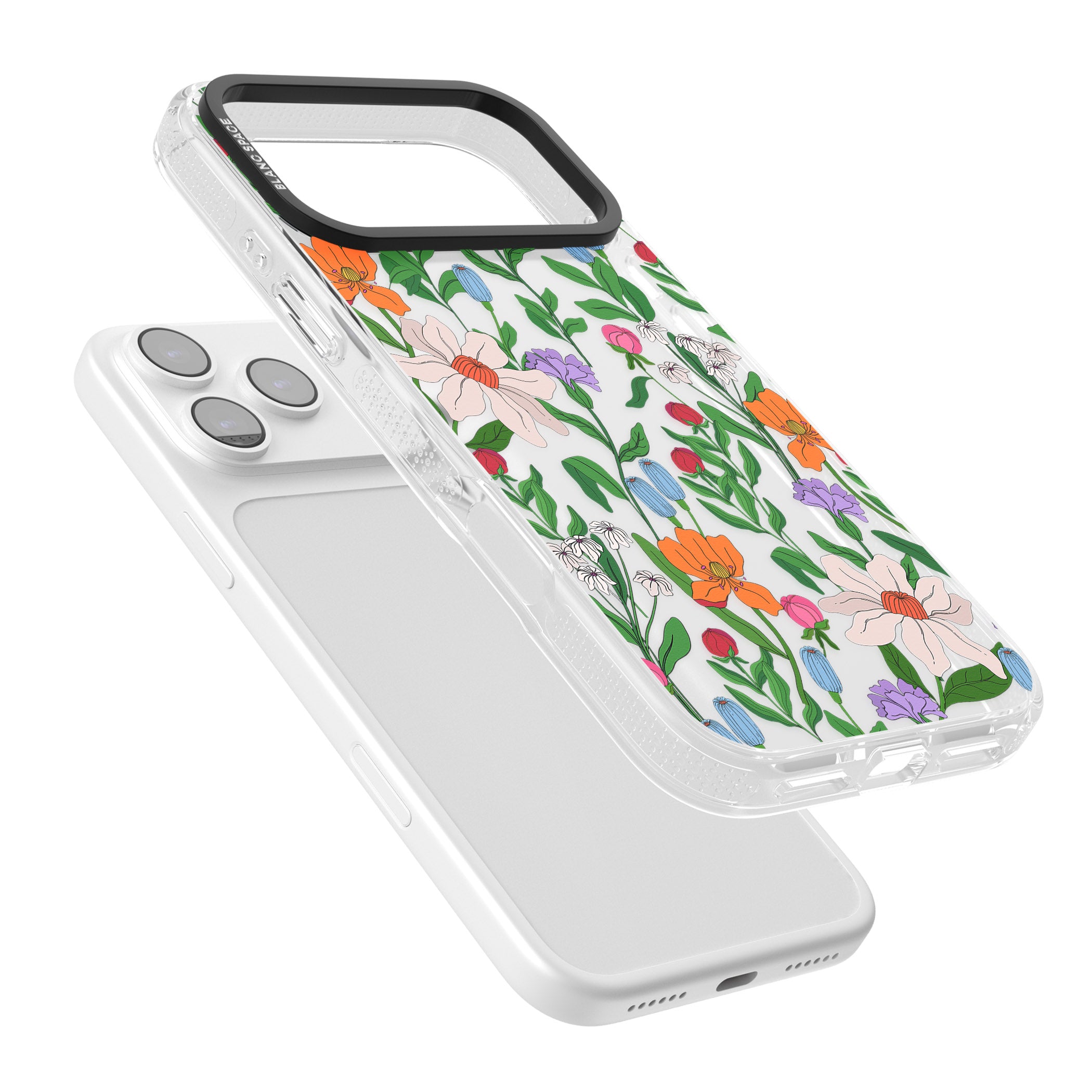 Full Bloom iPhone 17 Pro Max Impact Air Clear Phone Case Colours