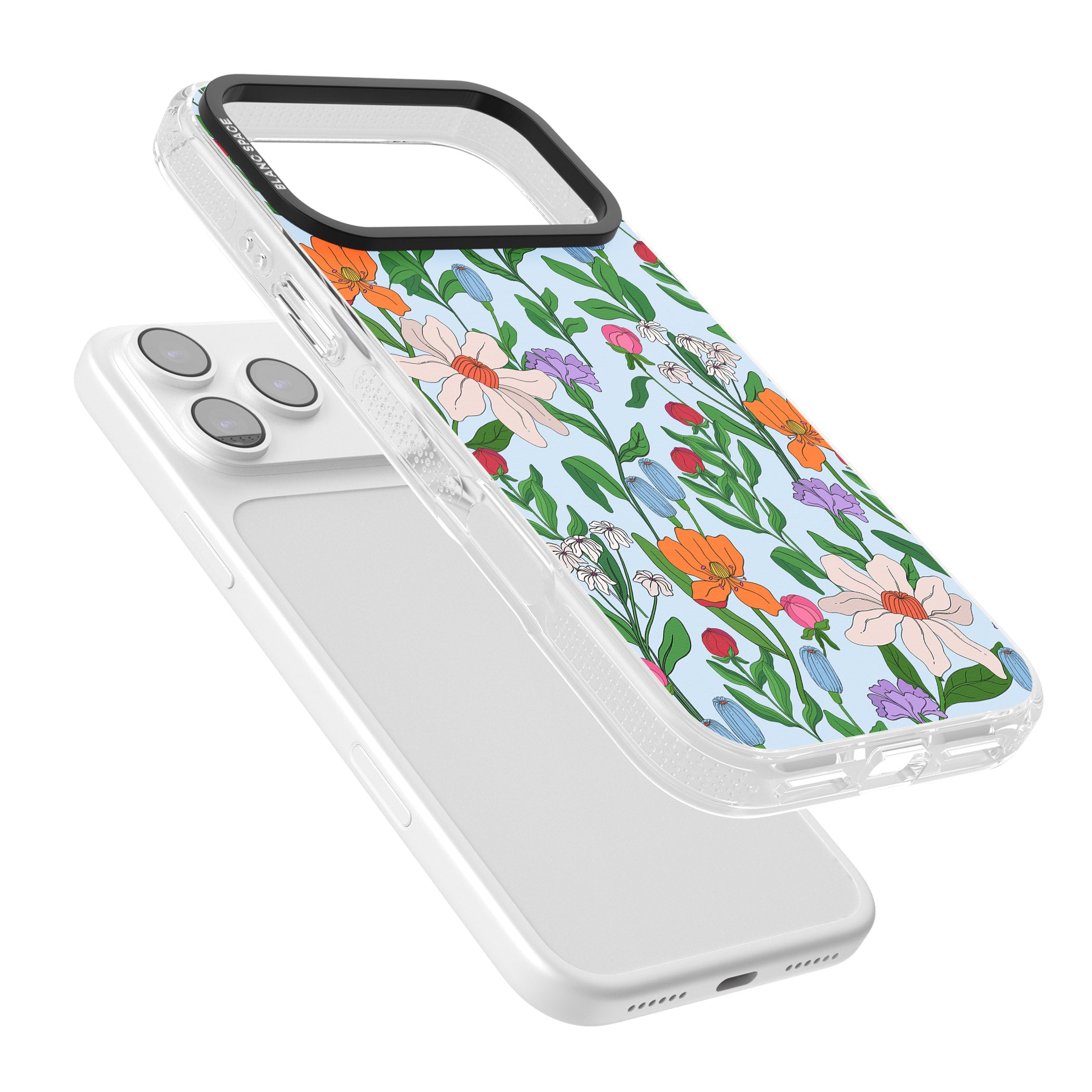 Full Bloom Background iPhone 17 Pro Max Impact Air Clear Phone Case Colours