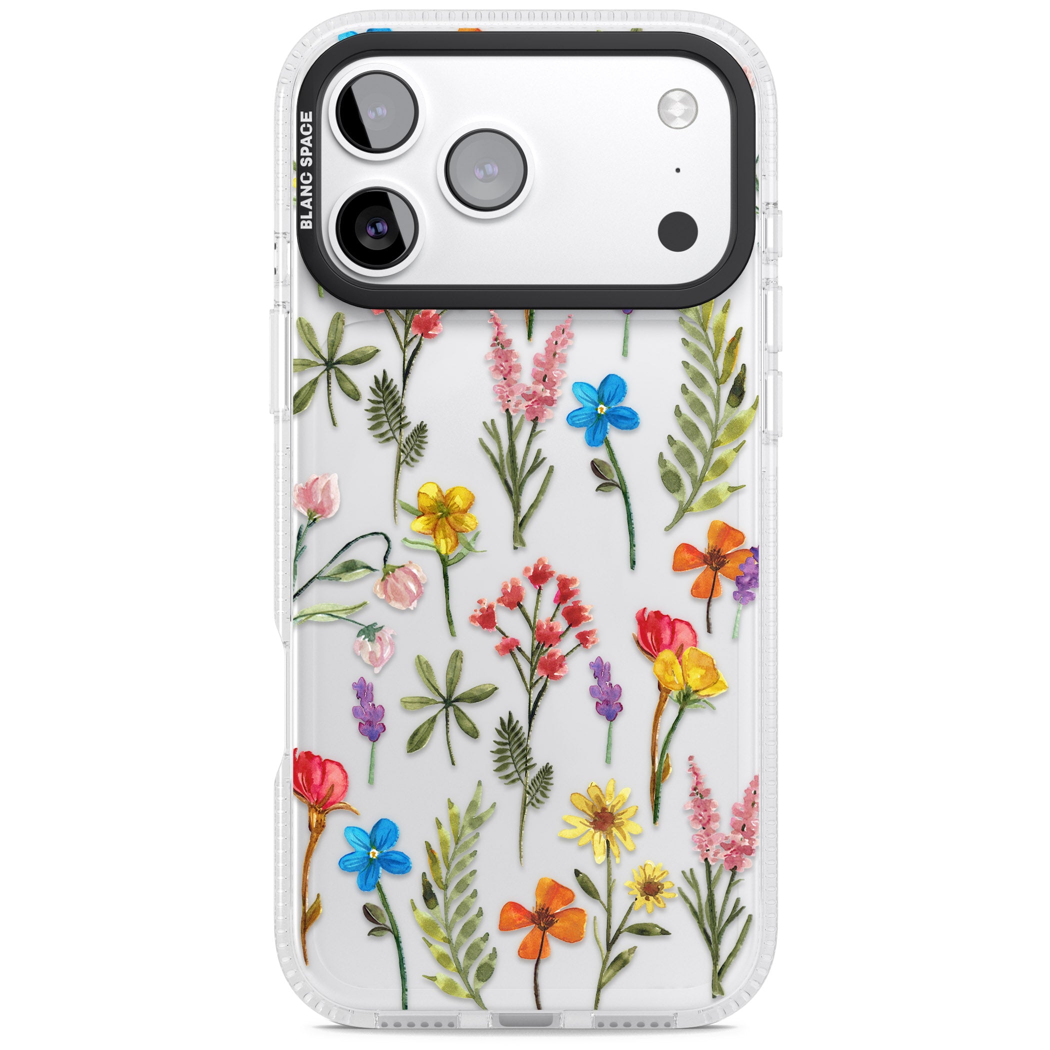 Spring Botanicals iPhone 17 Pro Max Impact Air Clear Phone Case