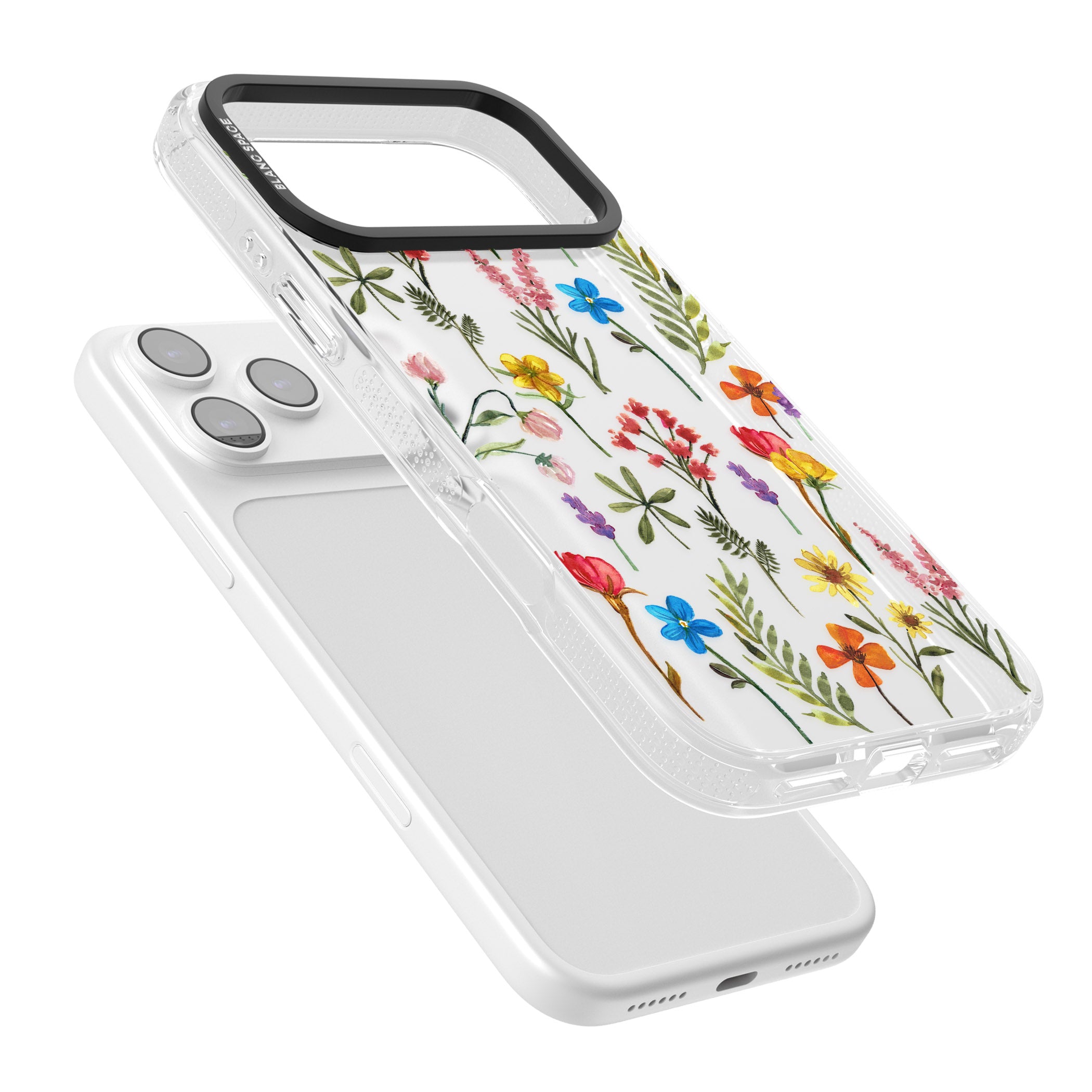 Spring Botanicals iPhone 17 Pro Max Impact Air Clear Phone Case Colours
