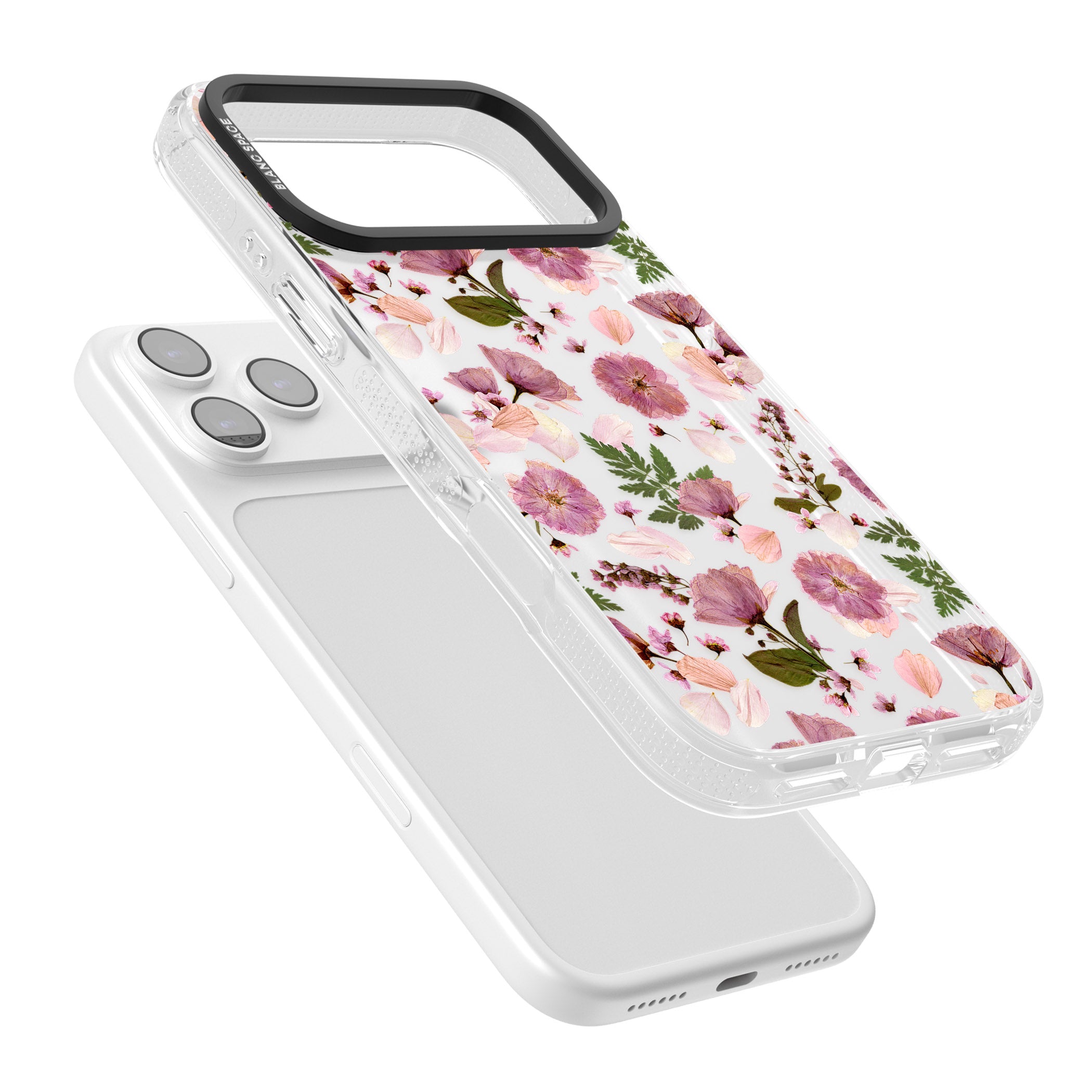 Floral Fantasy Menagerie iPhone 17 Pro Max Impact Air Clear Phone Case Colours