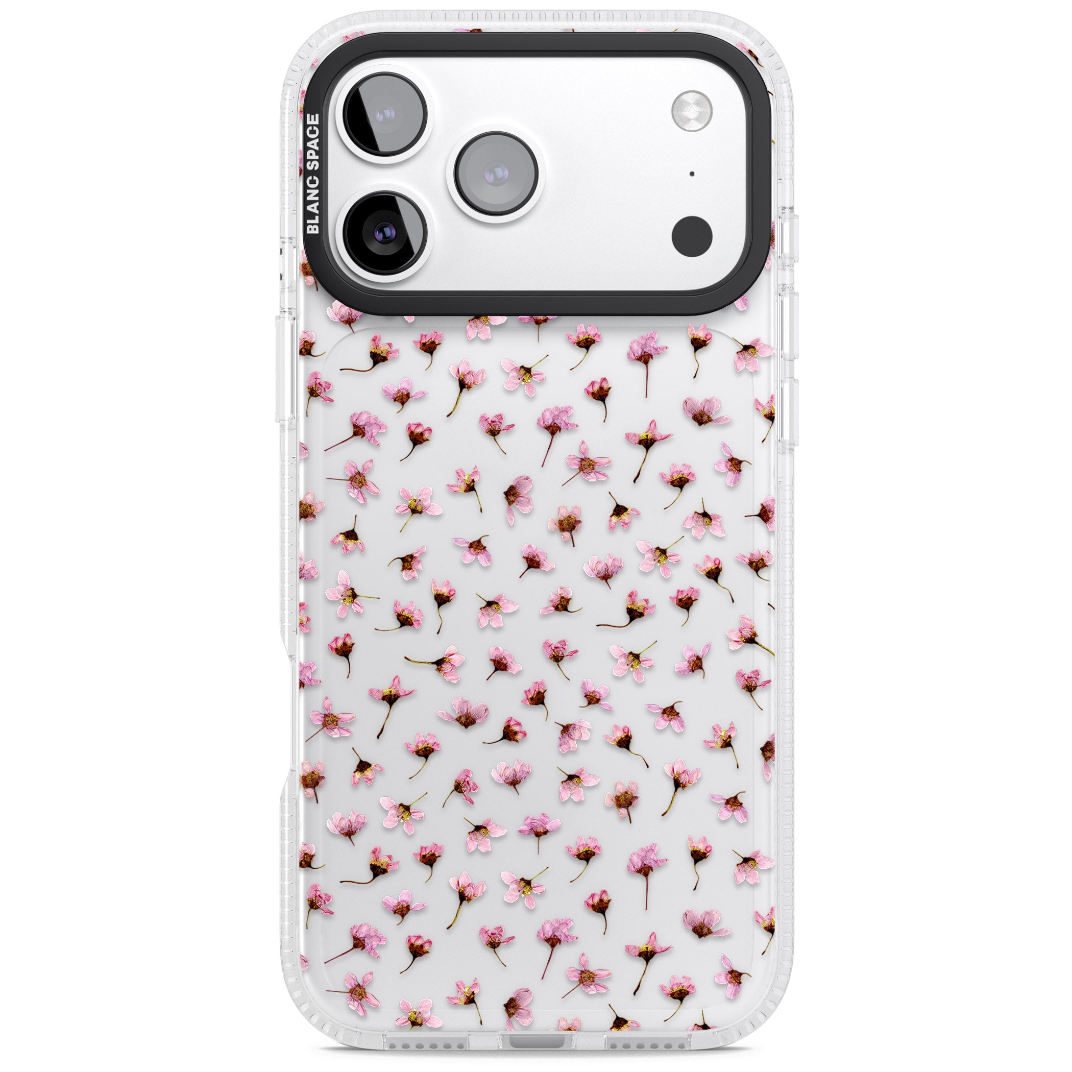 Pink Blossom iPhone 17 Pro Max Impact Air Clear Phone Case