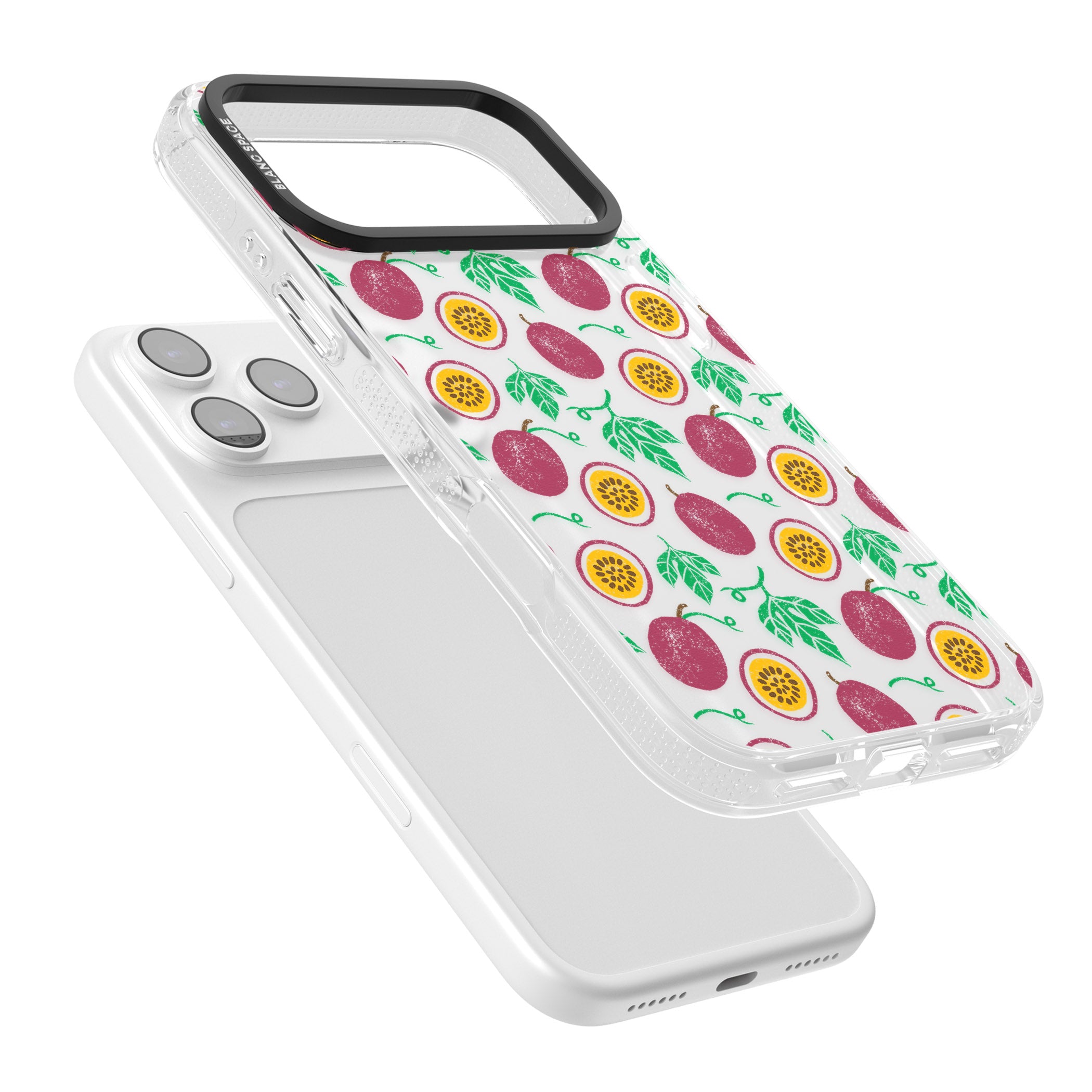 Passion Fruit Paradise iPhone 17 Pro Max Impact Air Clear Phone Case Colours