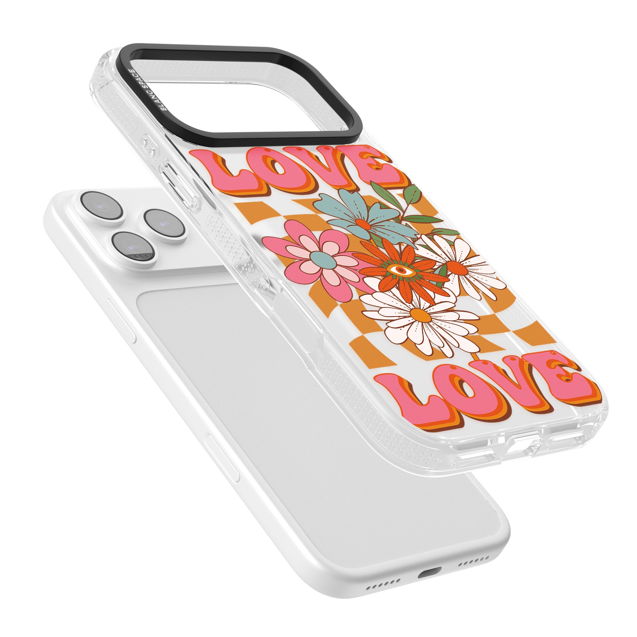 Love Bloom iPhone 17 Pro Max Impact Air Clear Phone Case Colours
