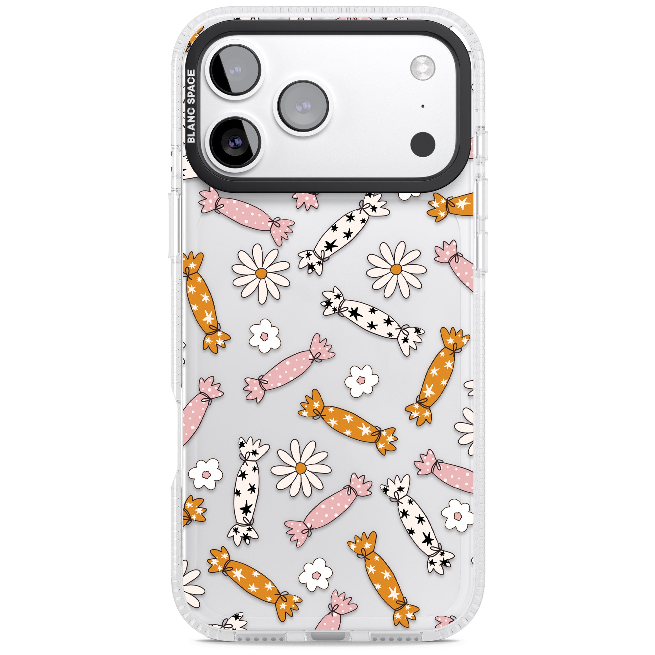 Floral Candy iPhone 17 Pro Max Impact Air Clear Phone Case
