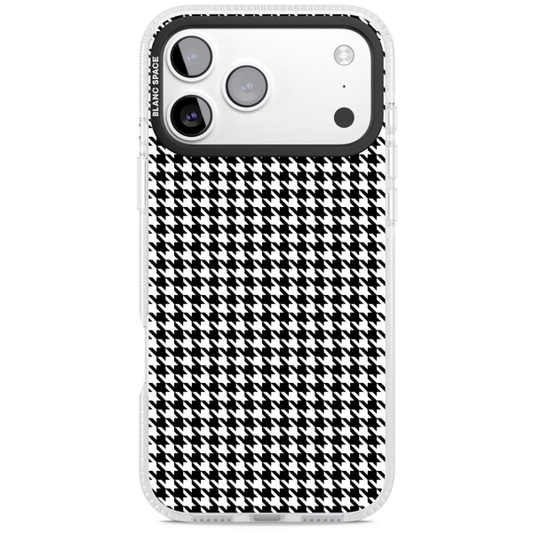 Black Houndstooth Pattern