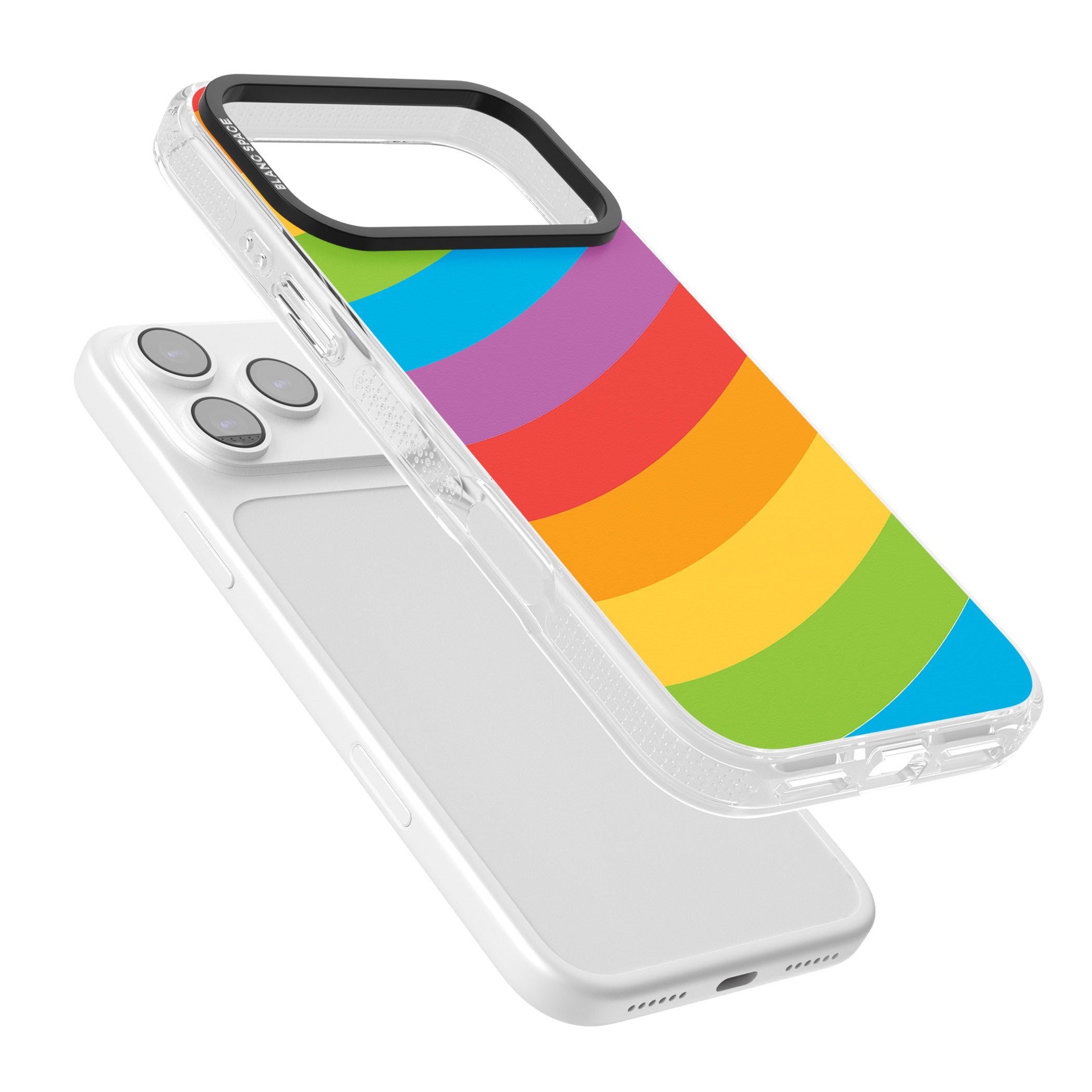 Lucky Rainbow iPhone 17 Pro Max Impact Air Clear Phone Case Colours