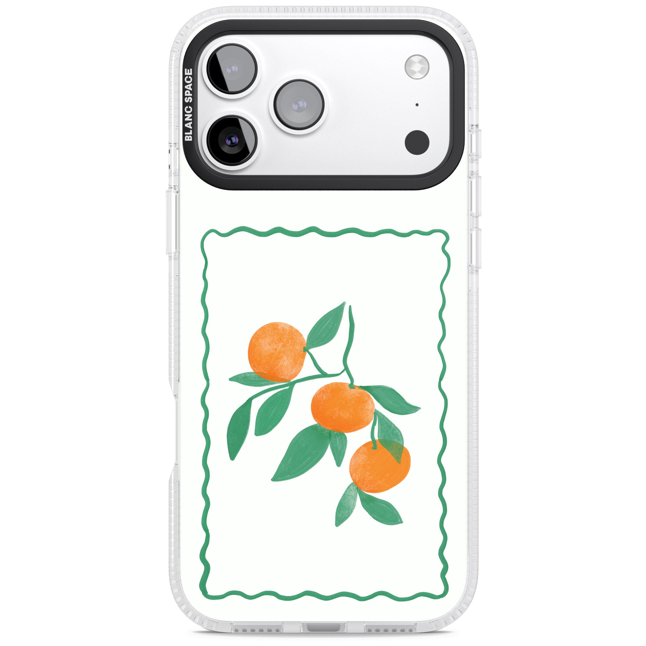 Italian Oranges iPhone 17 Pro Max Impact Air Clear Phone Case