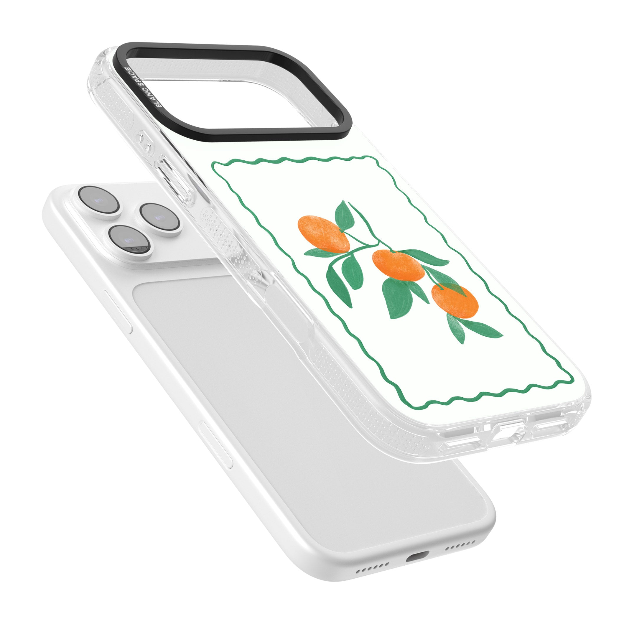 Italian Oranges iPhone 17 Pro Max Impact Air Clear Phone Case Colours