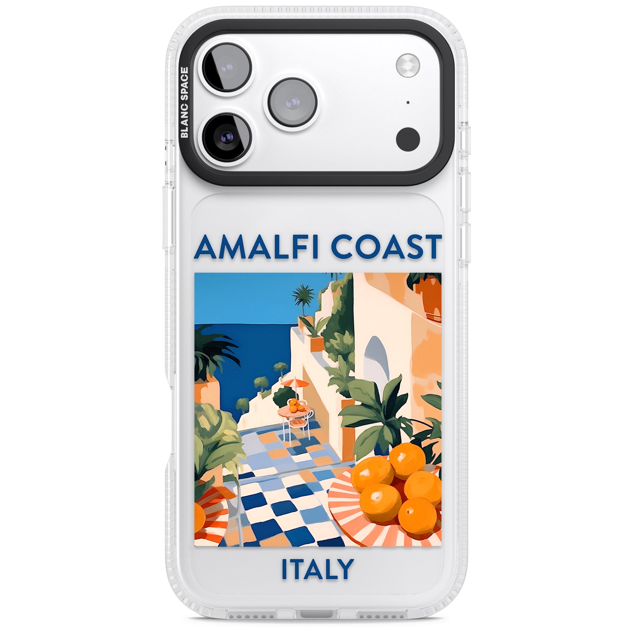 Amalfi Coast iPhone 17 Pro Max Impact Air Clear Phone Case