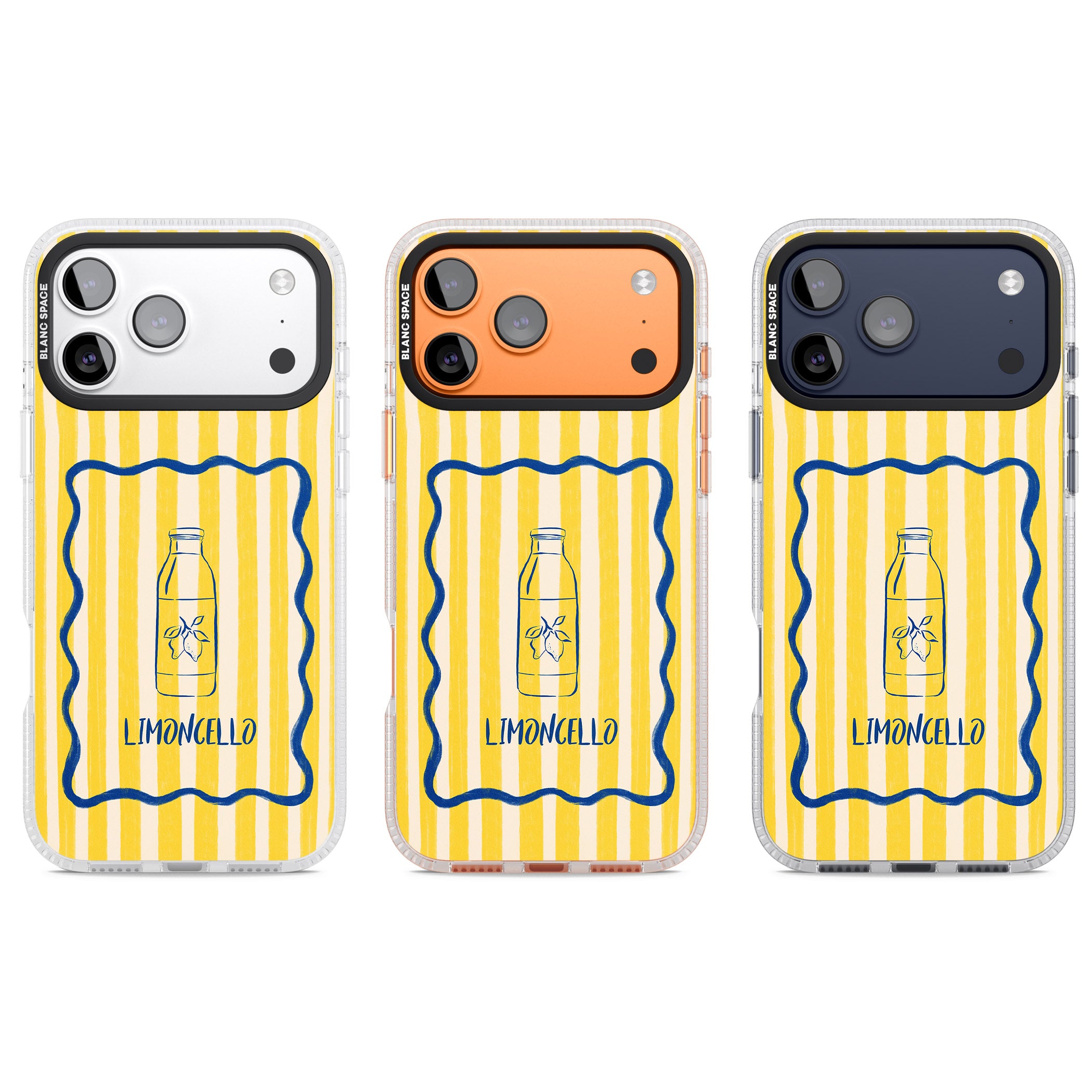 Limoncello iPhone 17 Pro Impact Air Clear Phone Case APT Impact Protection