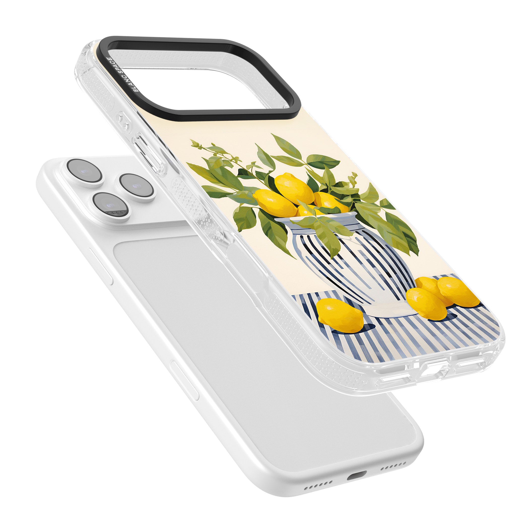 Lemon Plant Vase iPhone 17 Pro Max Impact Air Clear Phone Case Colours