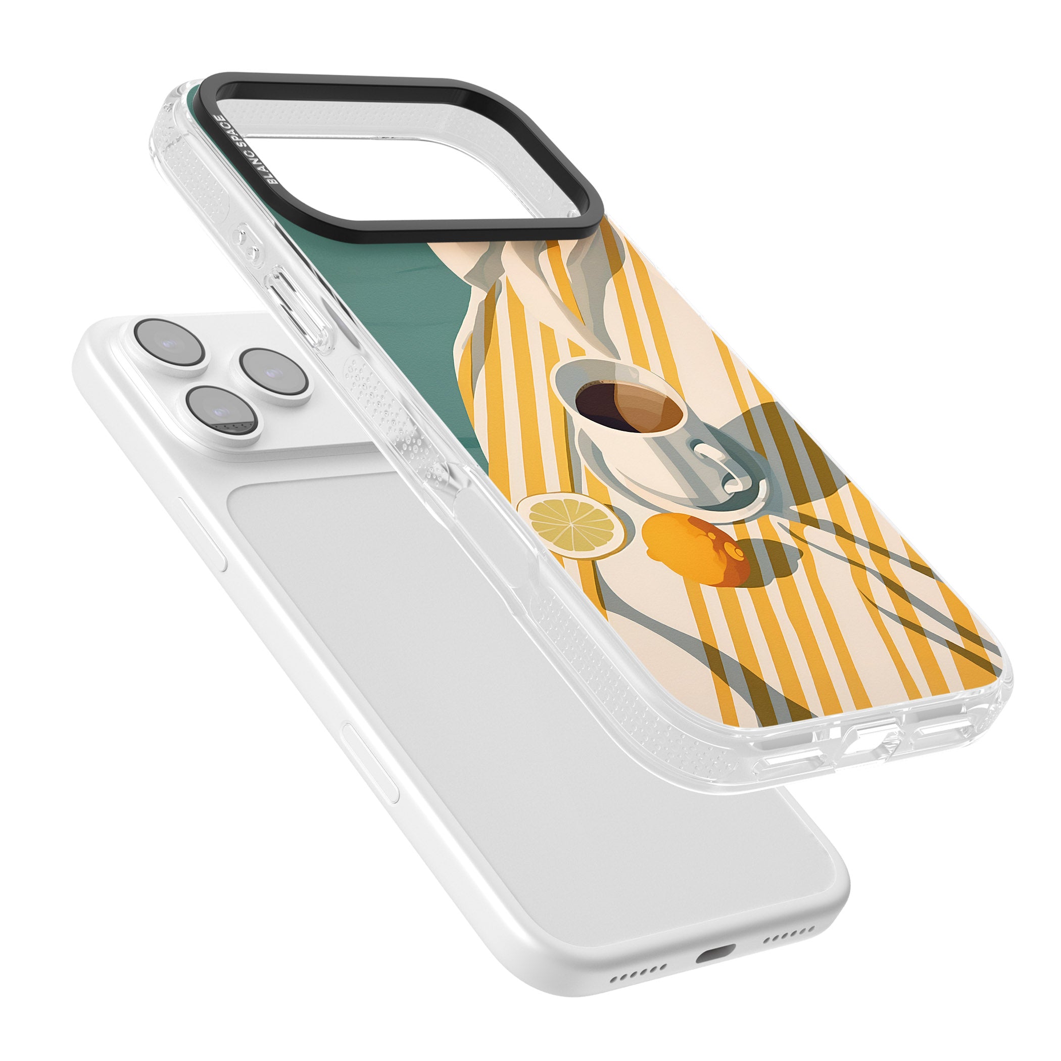 Morning Picnic iPhone 17 Pro Max Impact Air Clear Phone Case Colours