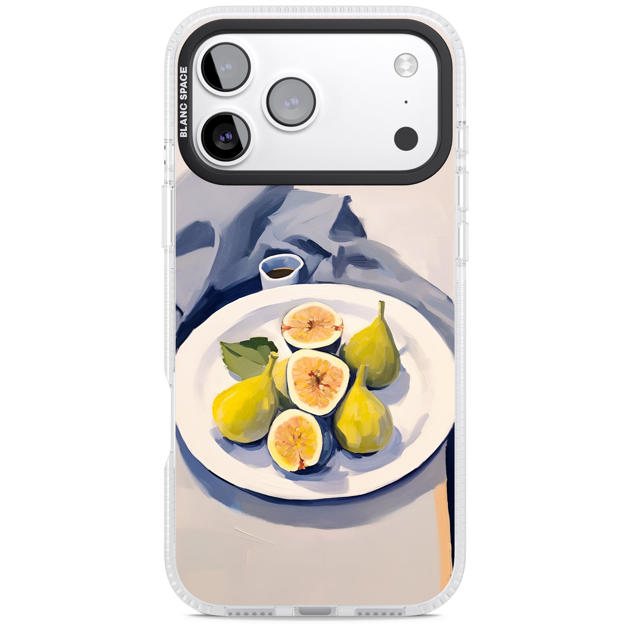 Plate of Pears iPhone 17 Pro Max Impact Air Clear Phone Case