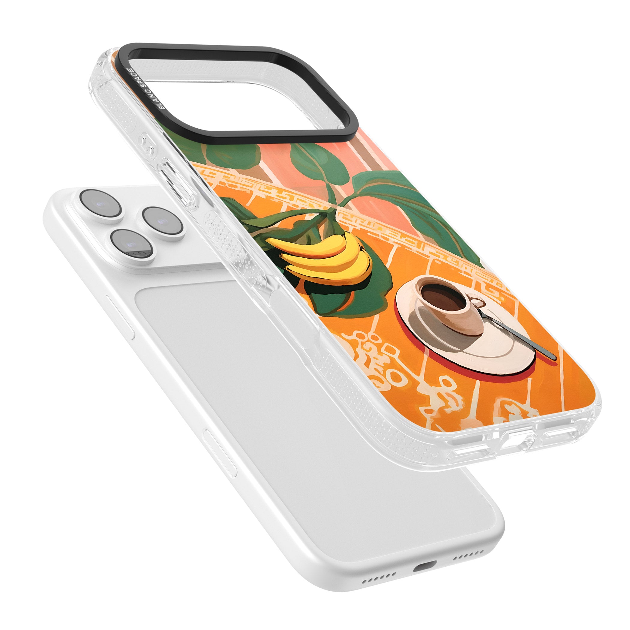 Mediterranean Breakfast iPhone 17 Pro Max Impact Air Clear Phone Case Colours