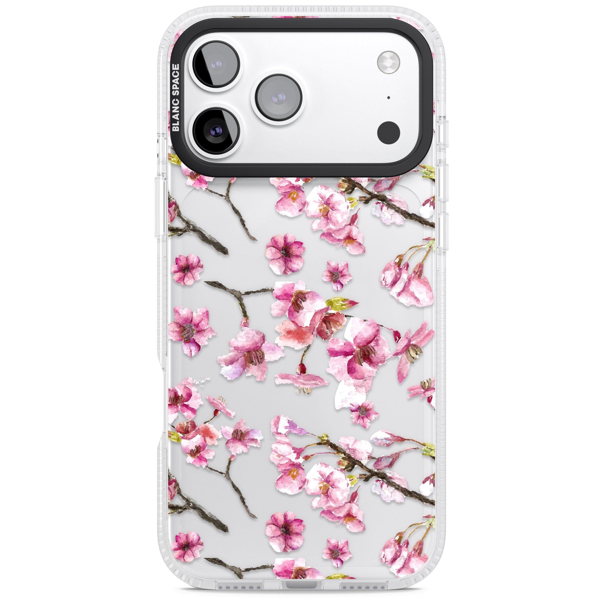Sakura Bloom iPhone 17 Pro Max Impact Air Clear Phone Case