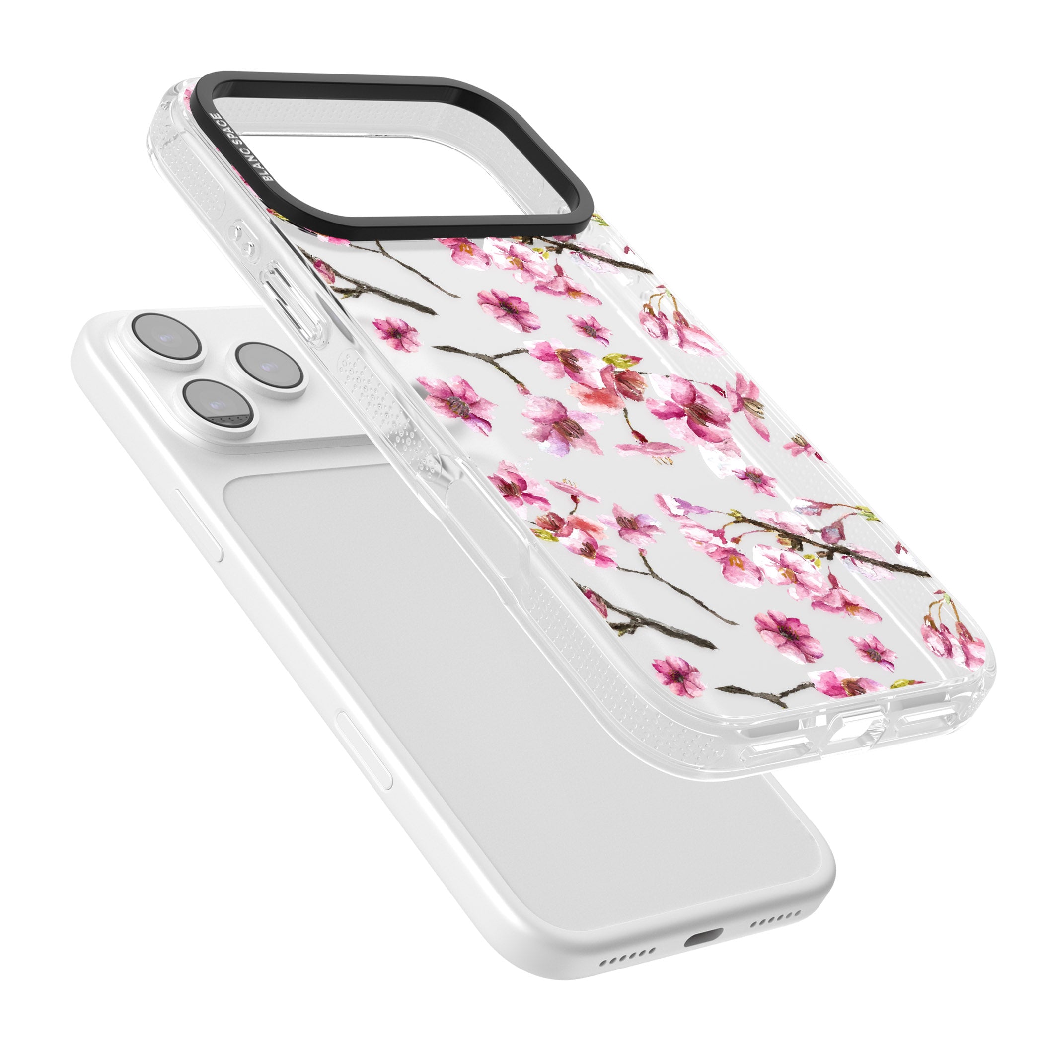 Sakura Bloom iPhone 17 Pro Max Impact Air Clear Phone Case Colours
