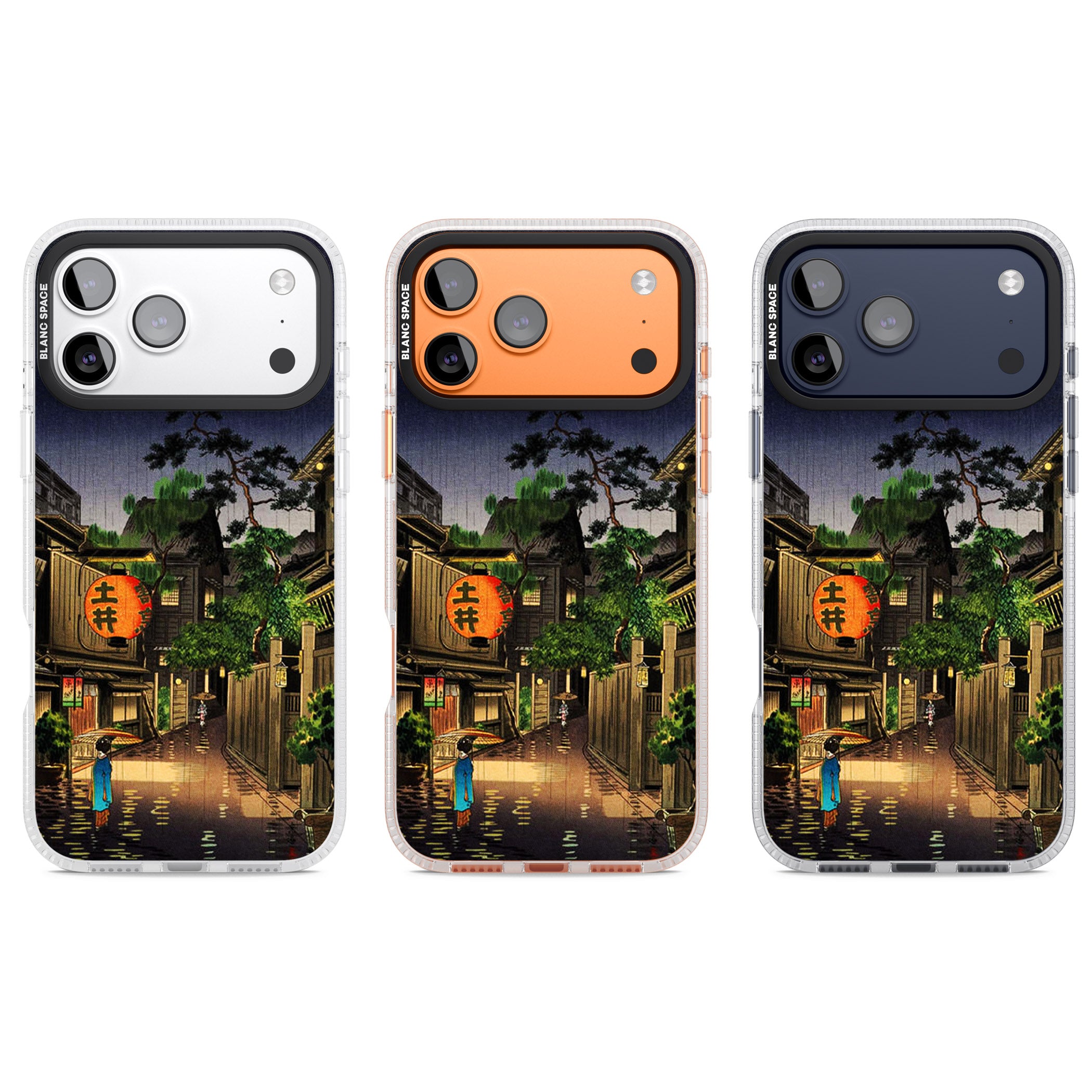 Evening In Ushigome iPhone 17 Pro Impact Air Clear Phone Case APT Impact Protection