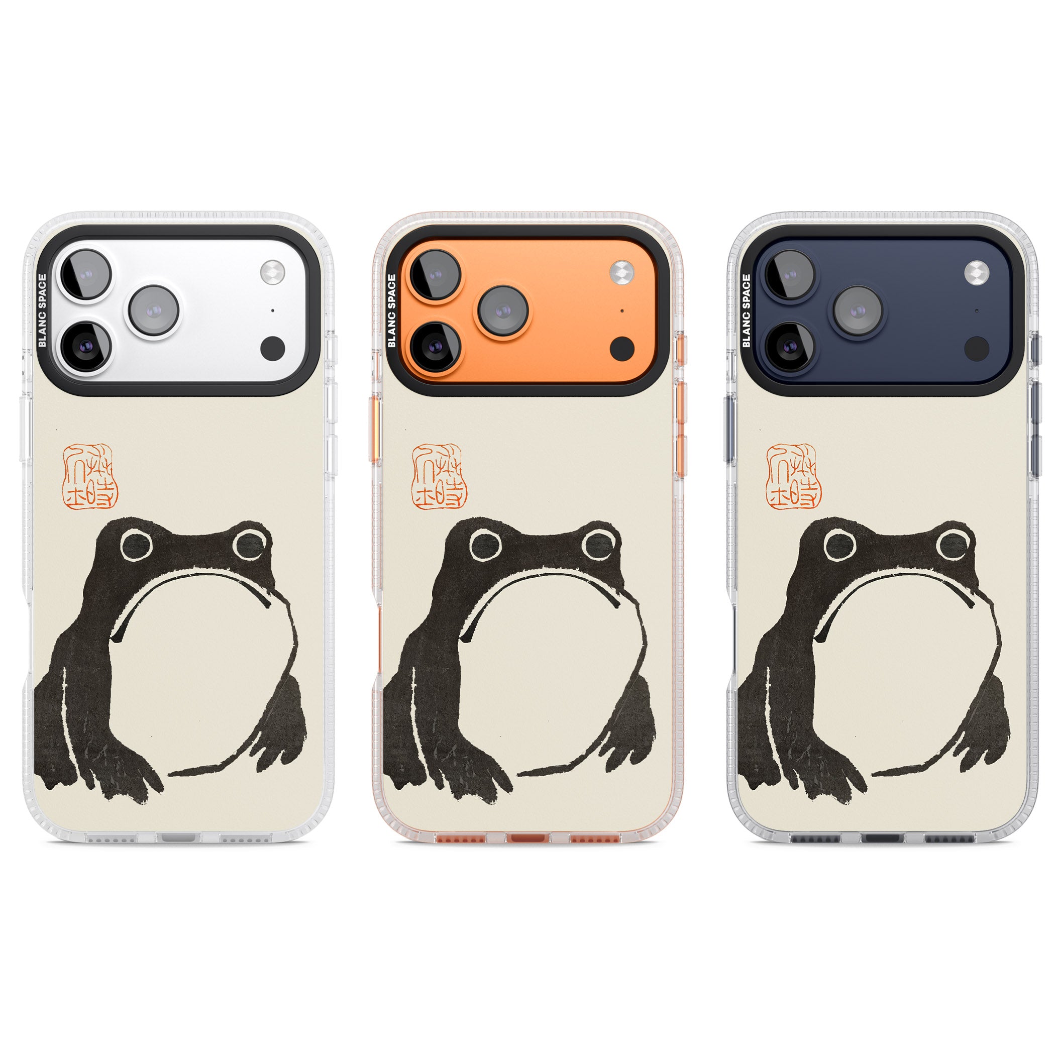 Matsumoto Hoji Frog iPhone 17 Pro Impact Air Clear Phone Case APT Impact Protection