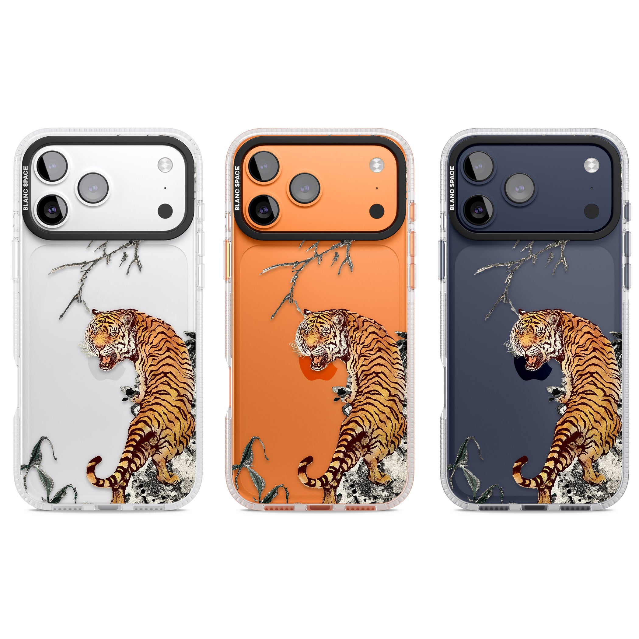 Roaring Tiger iPhone 17 Pro Impact Air Clear Phone Case APT Impact Protection