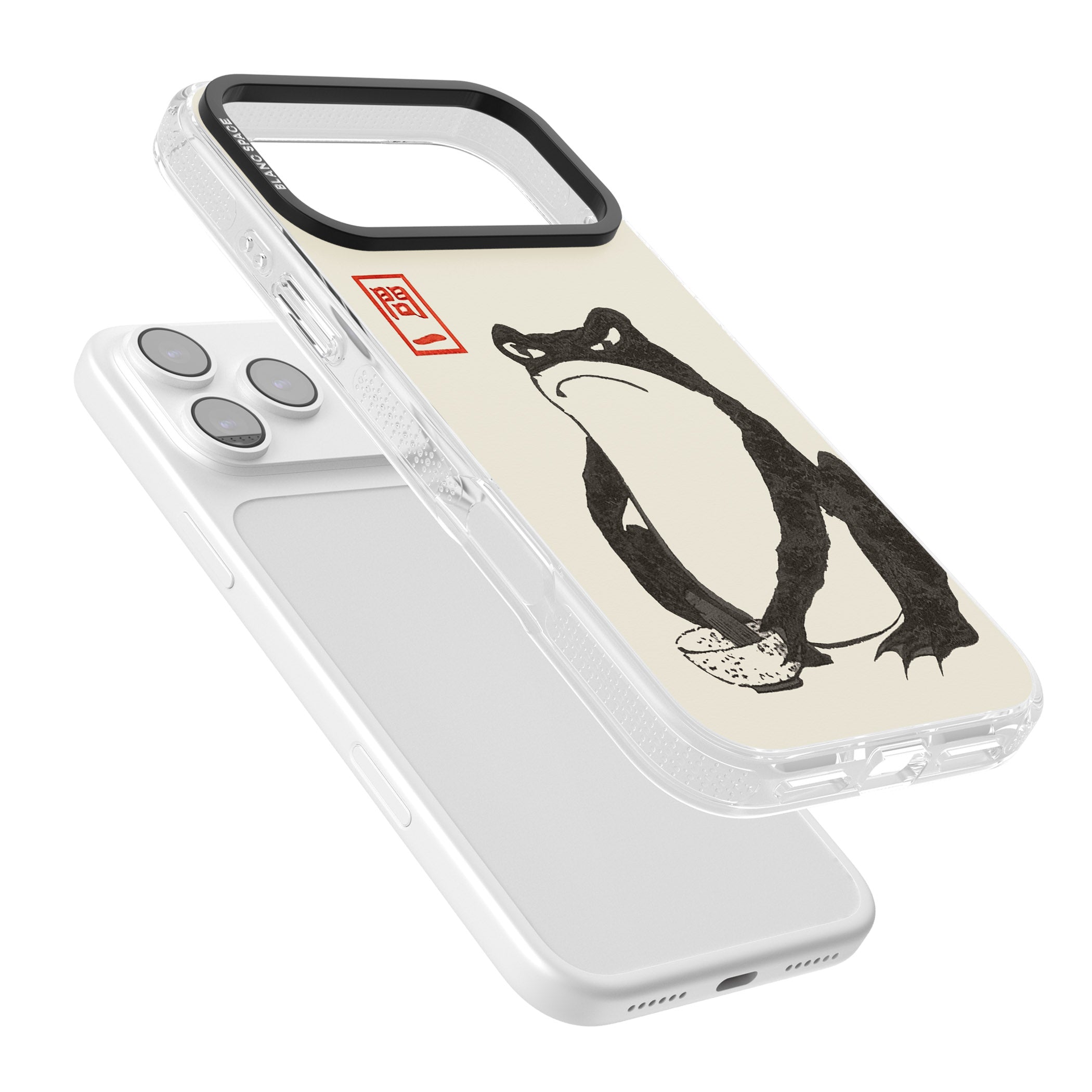 Matsumoto Hoji Grumpy Toad iPhone 17 Pro Max Impact Air Clear Phone Case Colours