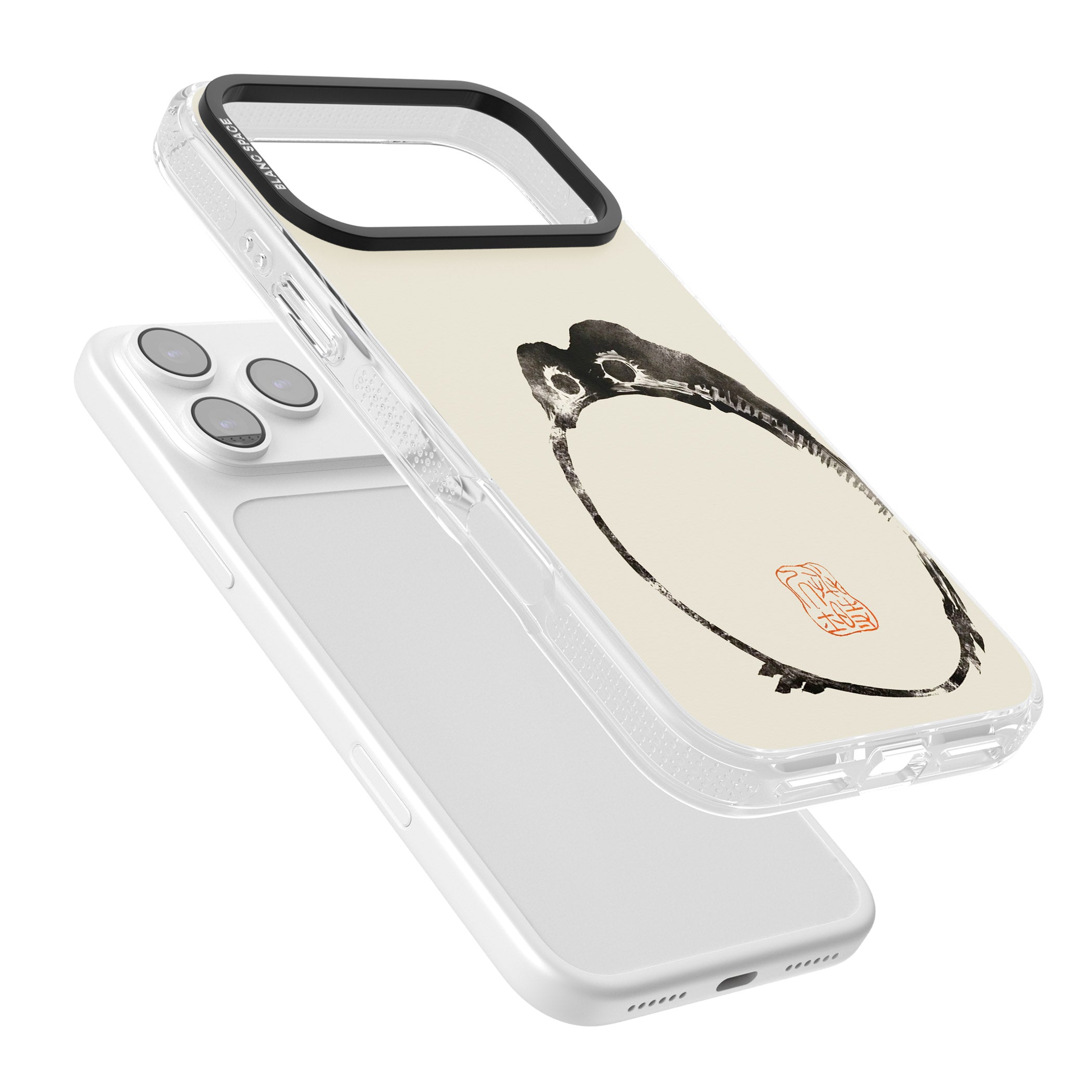 Matsumoto Hoji Round Frog iPhone 17 Pro Max Impact Air Clear Phone Case Colours