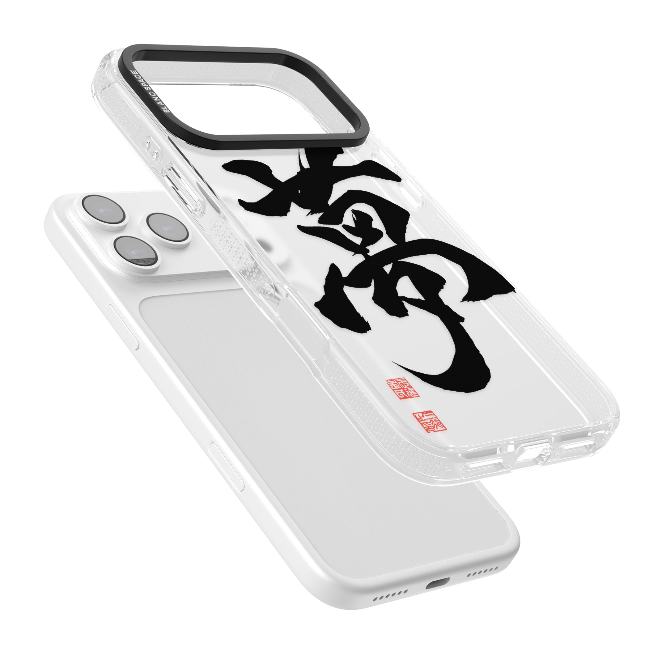 Japanese Kanji Dream iPhone 17 Pro Max Impact Air Clear Phone Case Colours