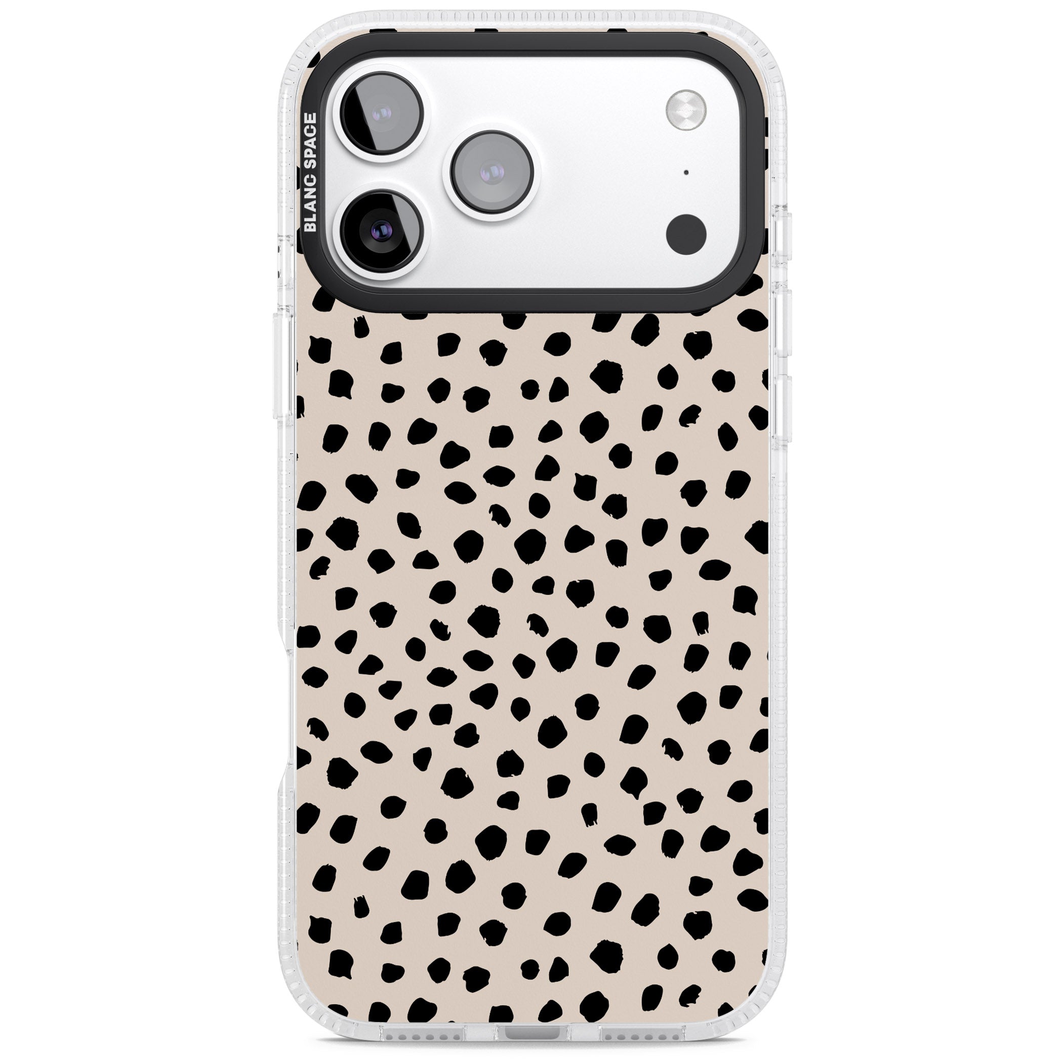Almond Latte iPhone 17 Pro Max Impact Air Clear Phone Case