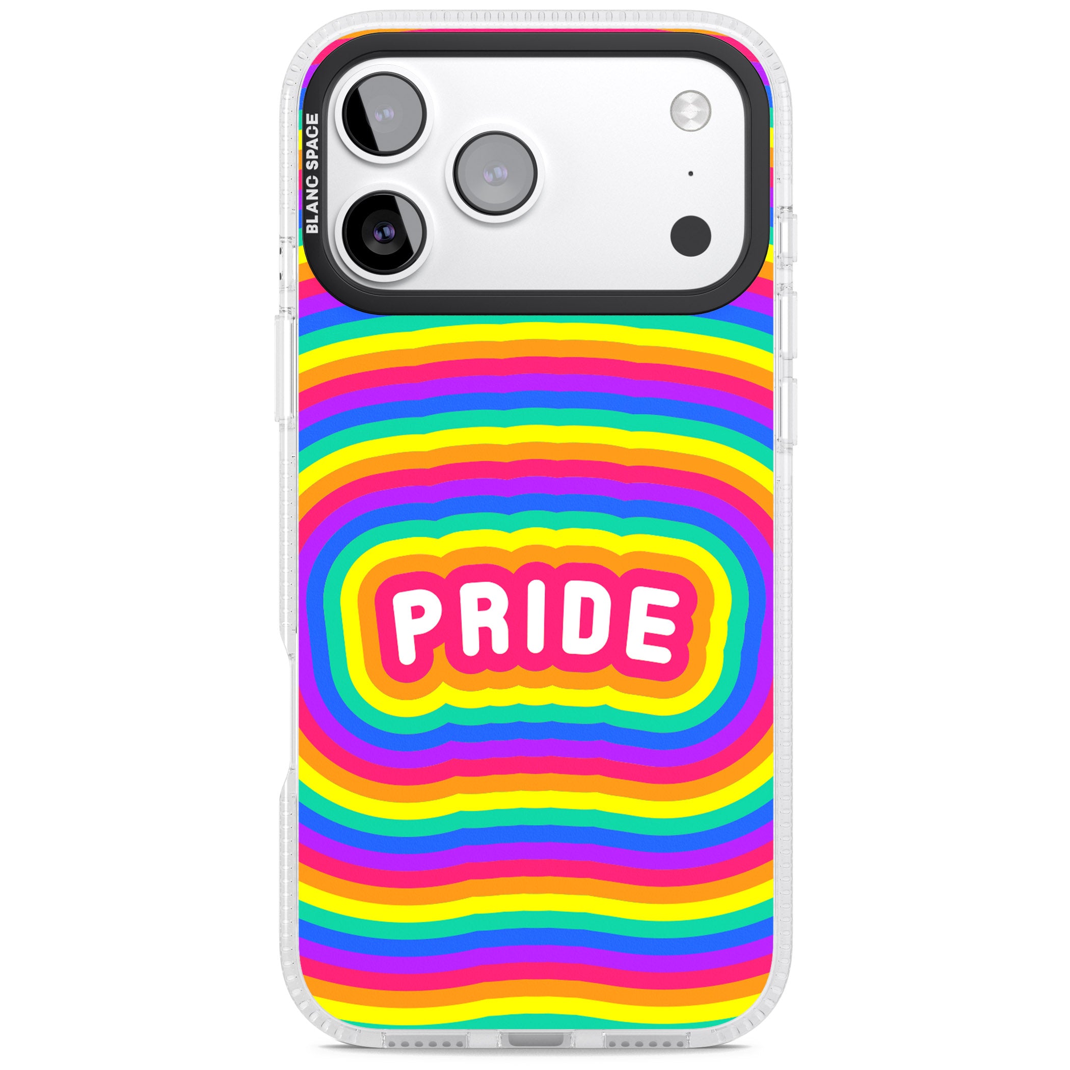 Pride iPhone 17 Pro Max Impact Air Clear Phone Case