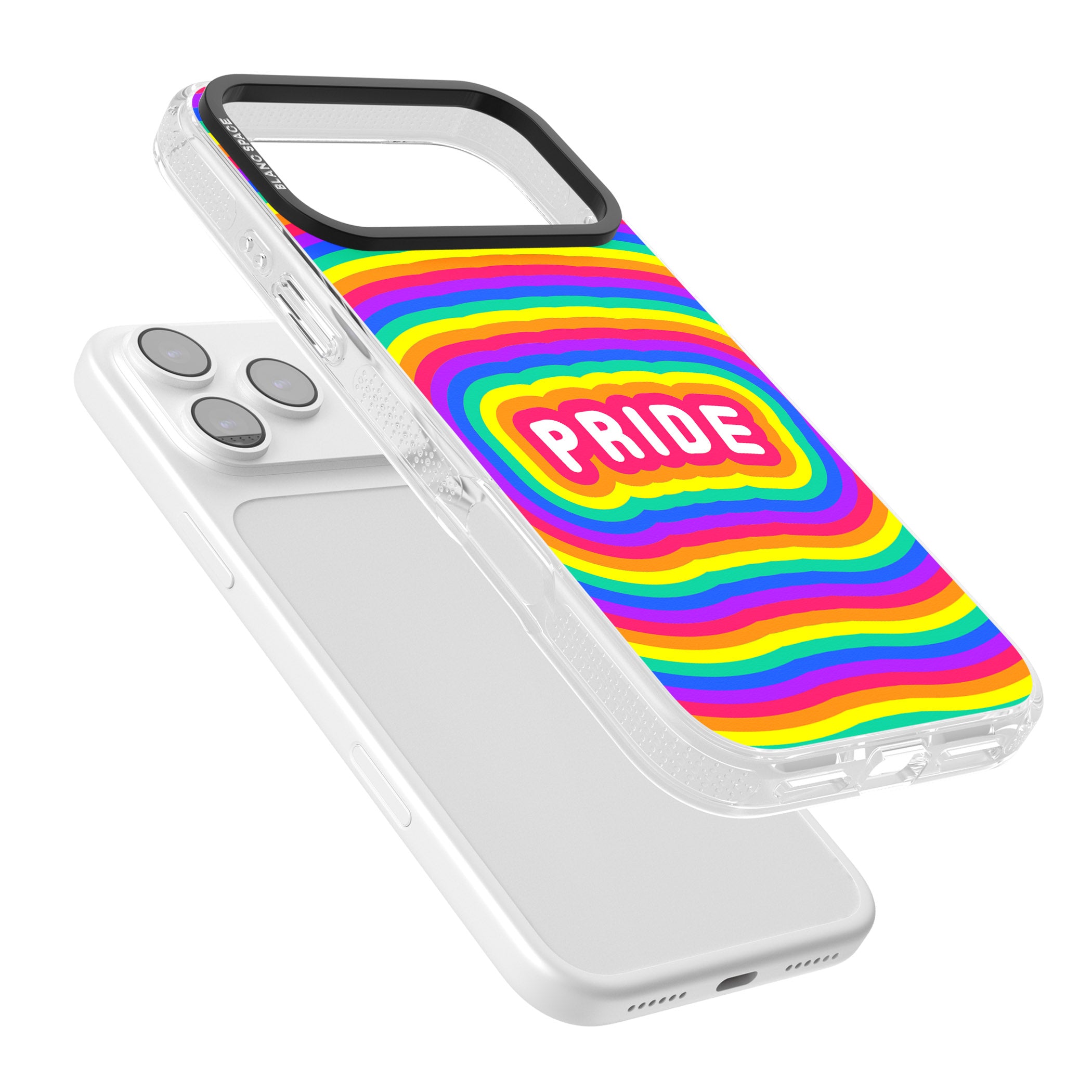 Pride iPhone 17 Pro Max Impact Air Clear Phone Case Colours