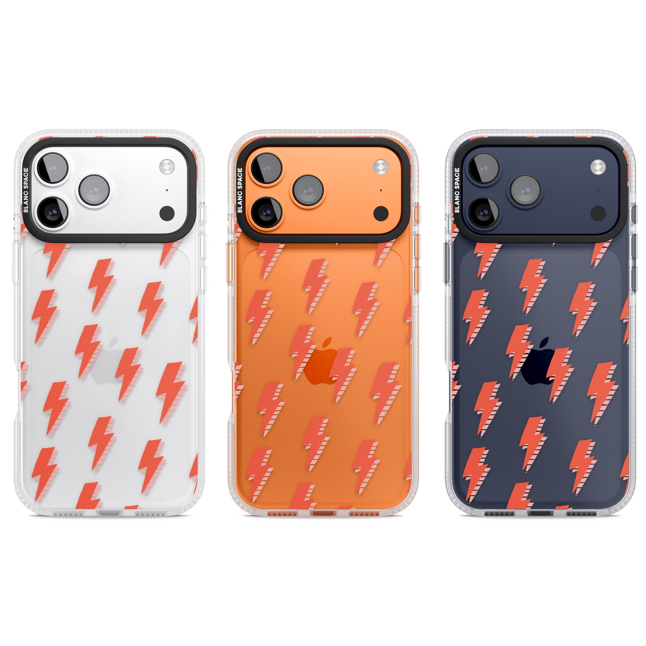 Pop Lightning iPhone 17 Pro Impact Air Clear Phone Case APT Impact Protection