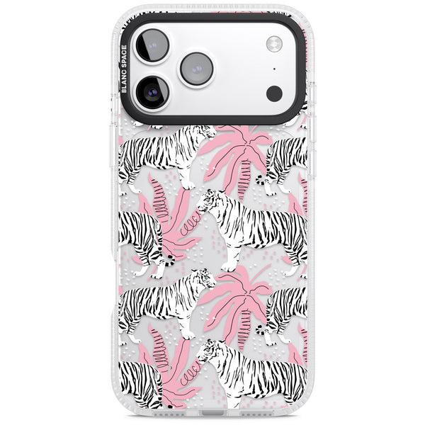 Pink & White Tropical Tigers
