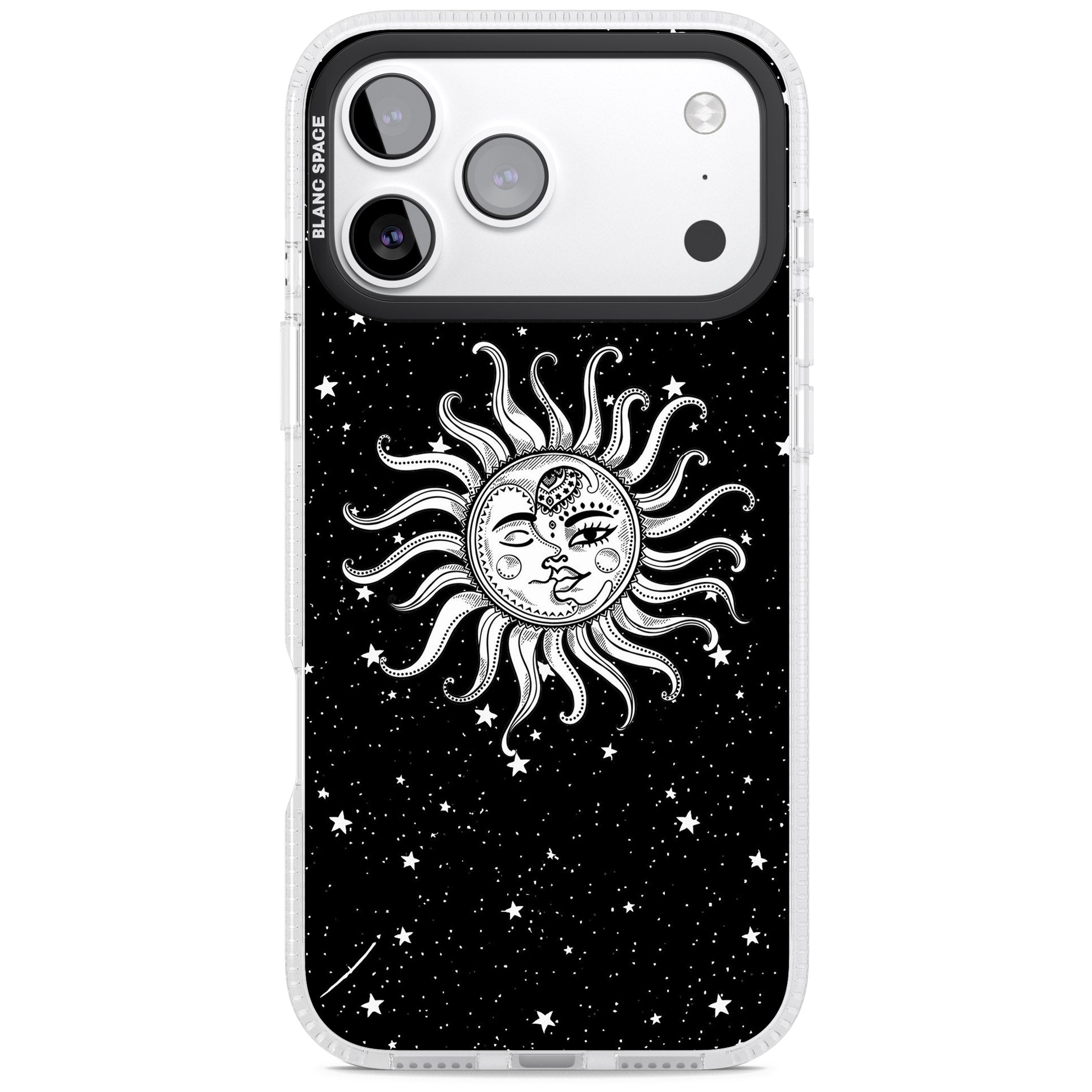 Mystic Sun Moon iPhone 17 Pro Max Impact Air Clear Phone Case