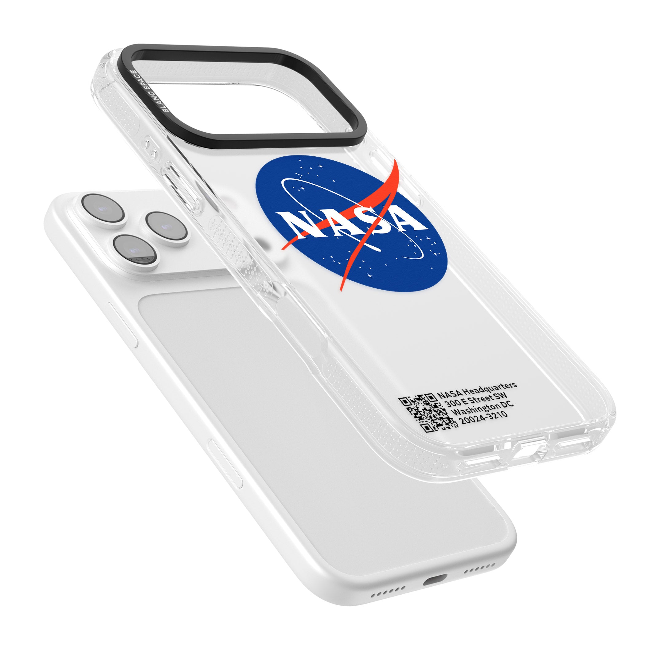 Nasa Meatball iPhone 17 Pro Max Impact Air Clear Phone Case Colours