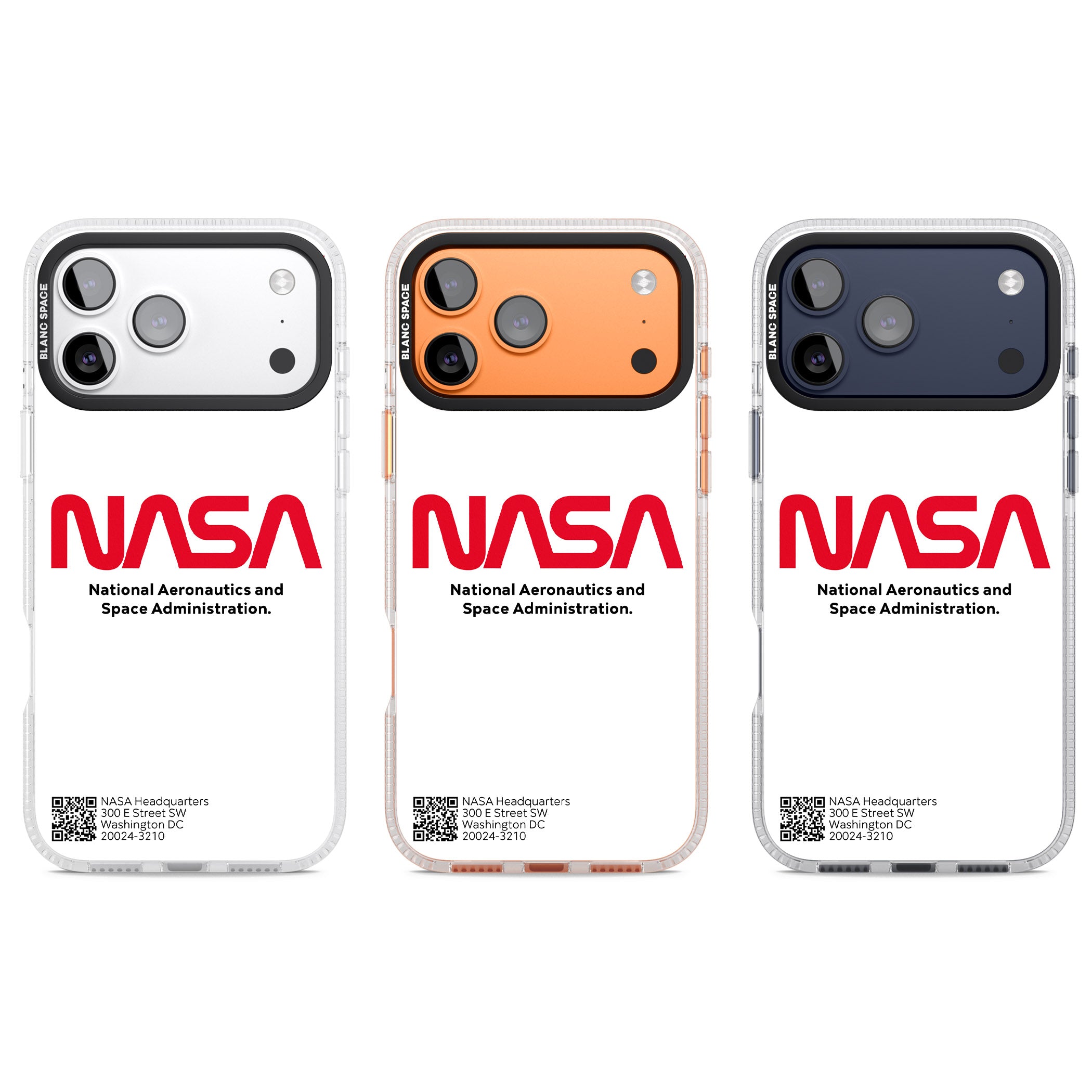 Nasa The Worm iPhone 17 Pro Impact Air Clear Phone Case APT Impact Protection