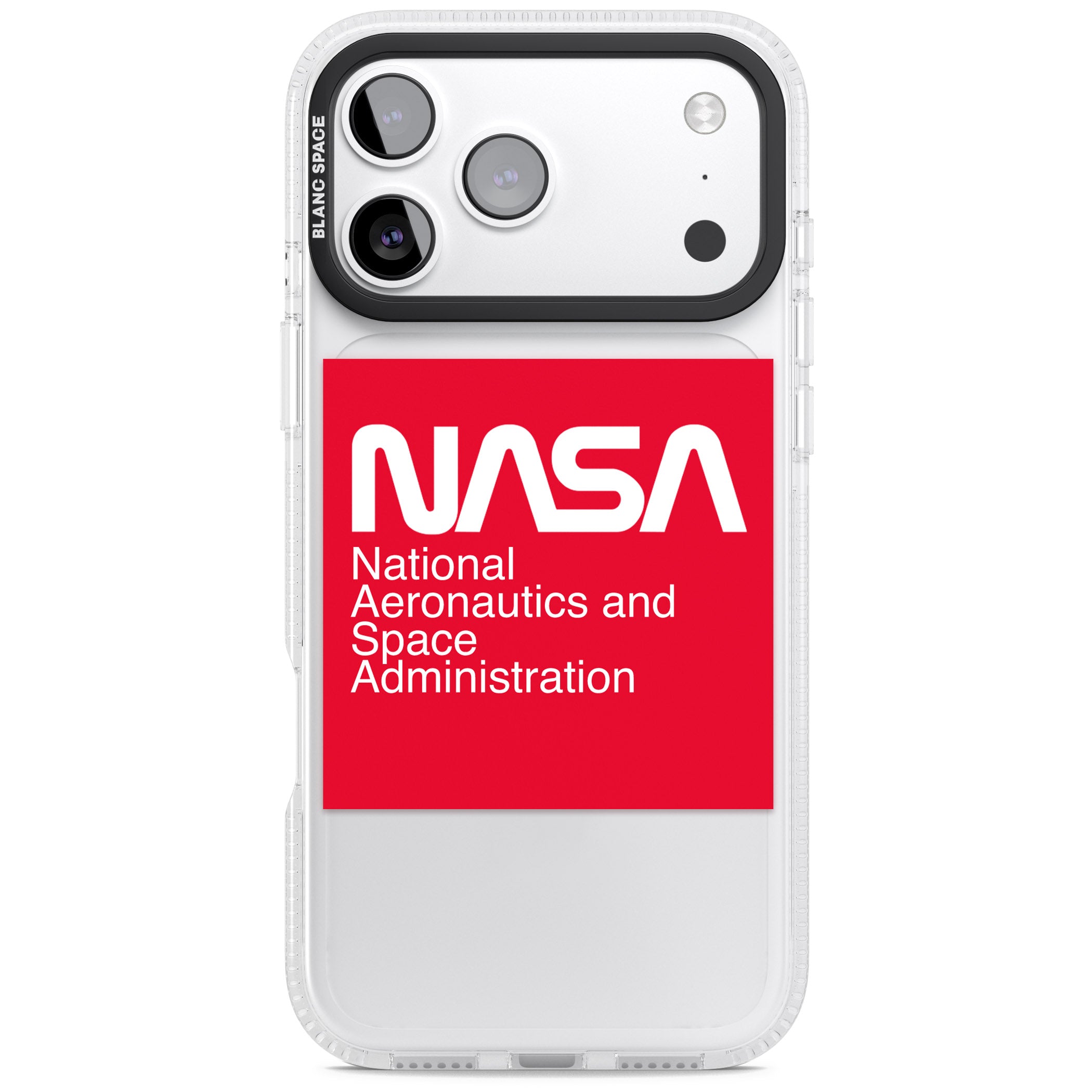 Nasa The Worm Box iPhone 17 Pro Max Impact Air Clear Phone Case