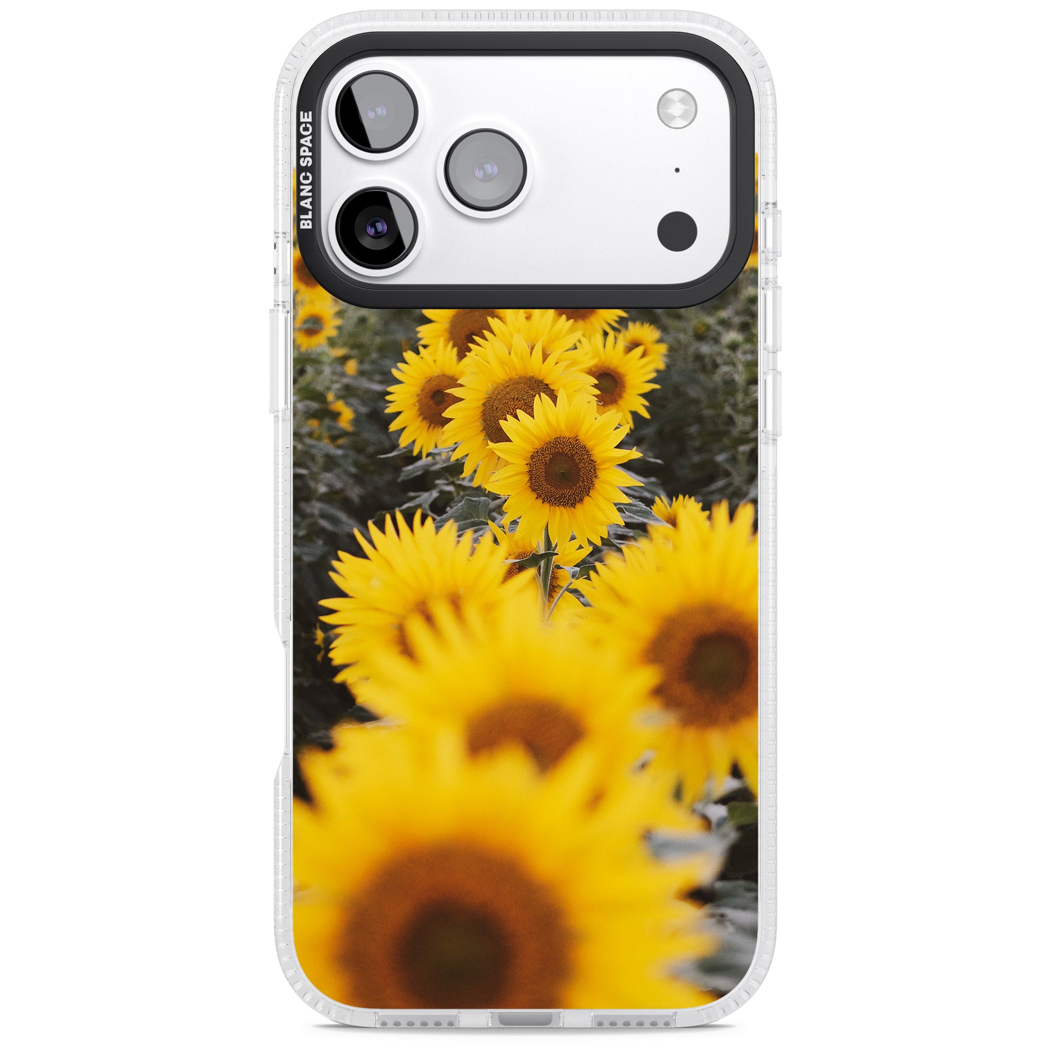 Sunflower Field iPhone 17 Pro Max Impact Air Clear Phone Case
