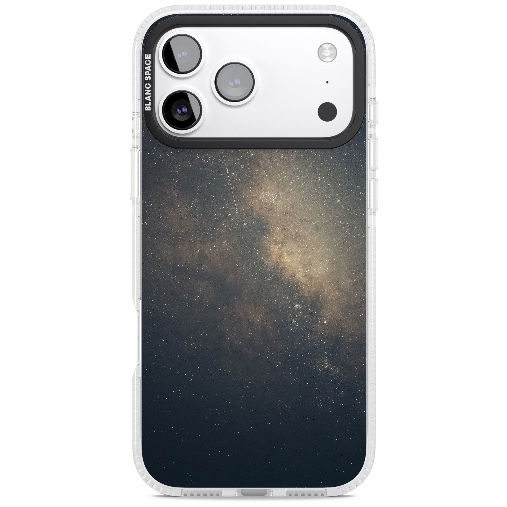 Cosmic Night Sky iPhone 17 Pro Max Impact Air Clear Phone Case