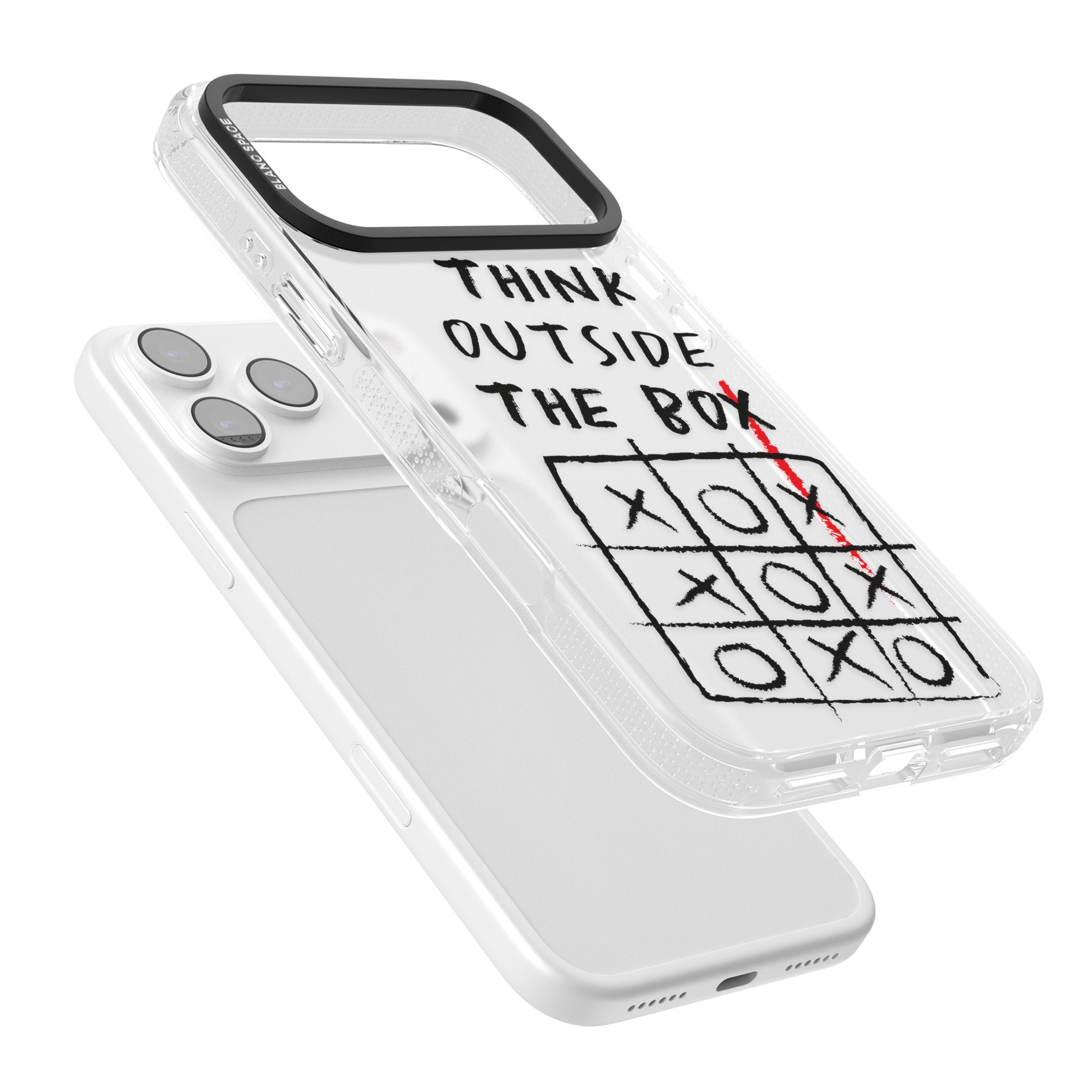 Think Outside The Box iPhone 17 Pro Max Impact Air Clear Phone Case Colours